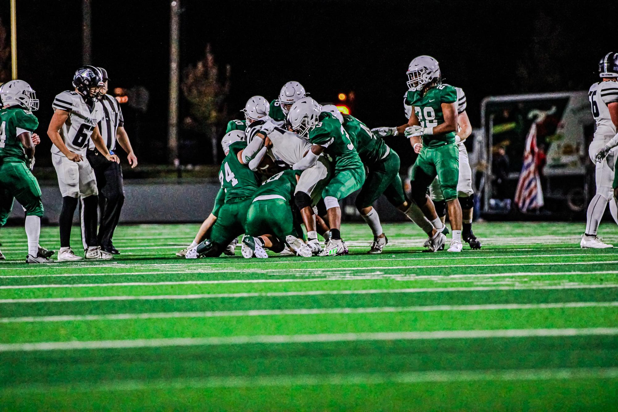 Playoffs Round 1 Football vs. Campus (Photos by Liberty Smith)