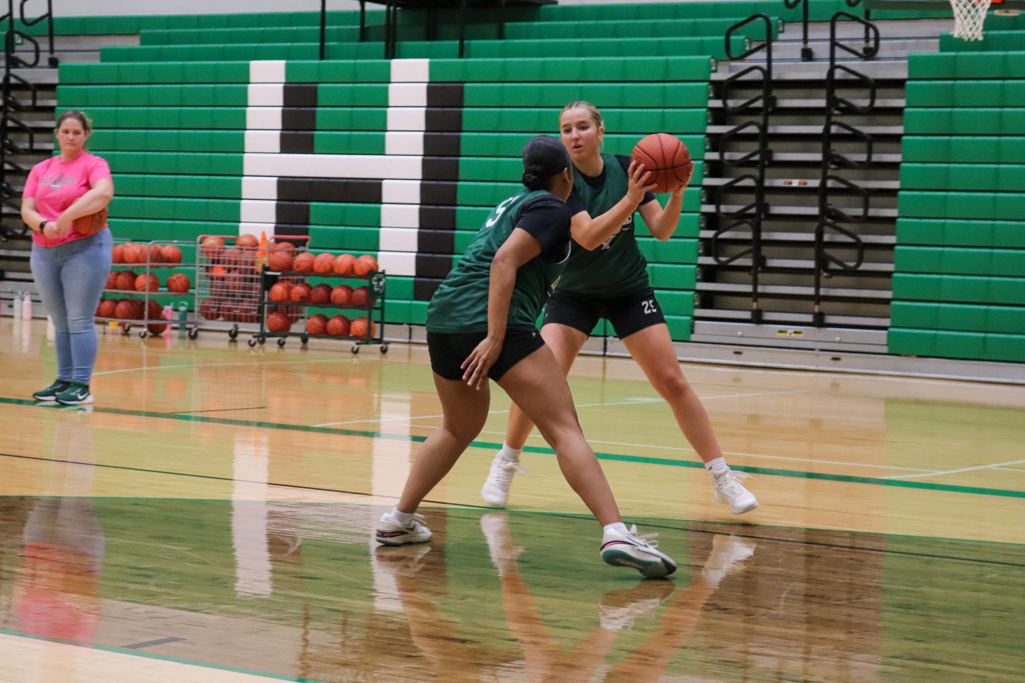 Girls Basketball Practice (Photos by Olivia Grosser)