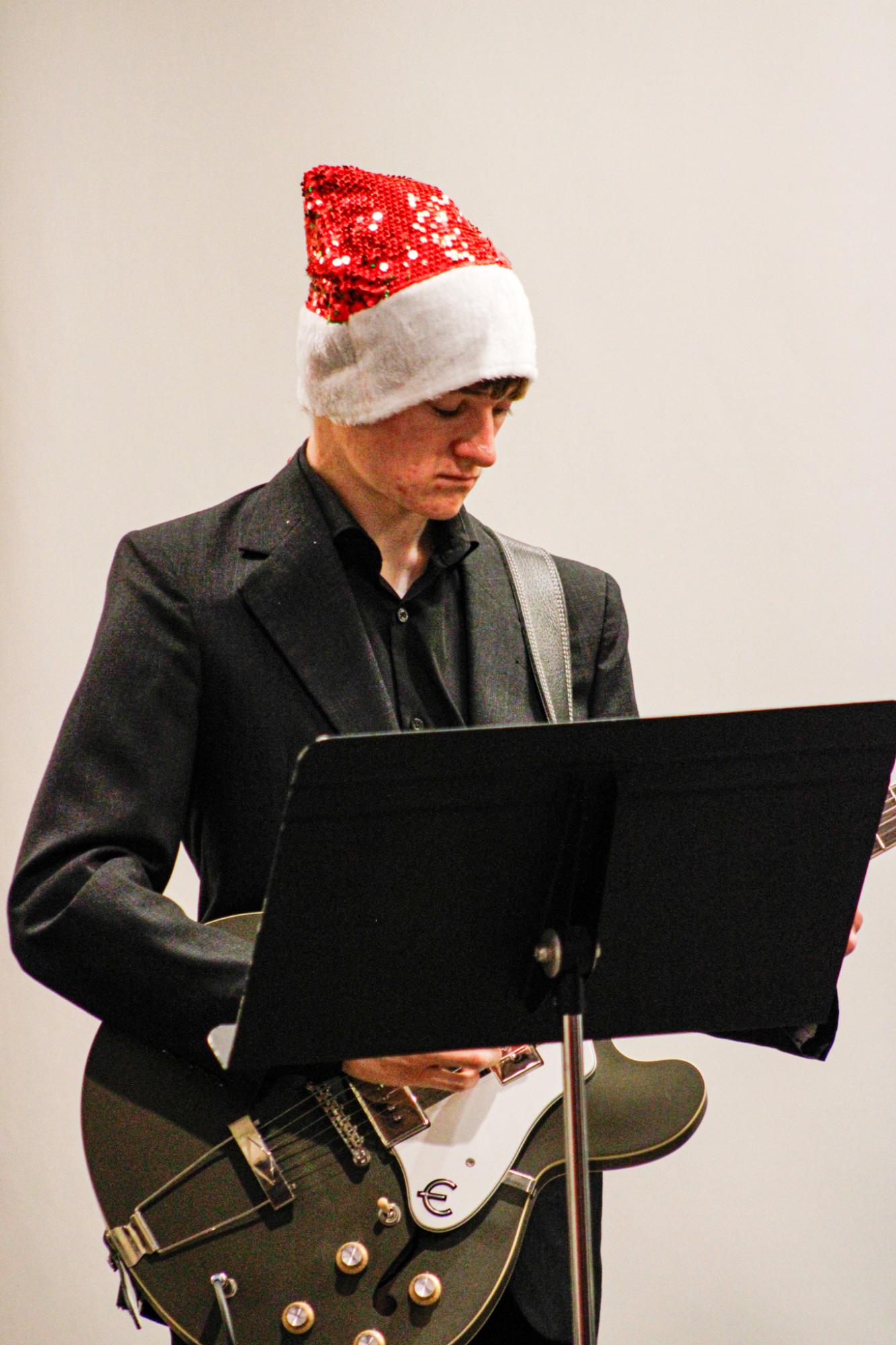 Annual tree lighting and jazz band (Photos by Kaelyn Kissack)