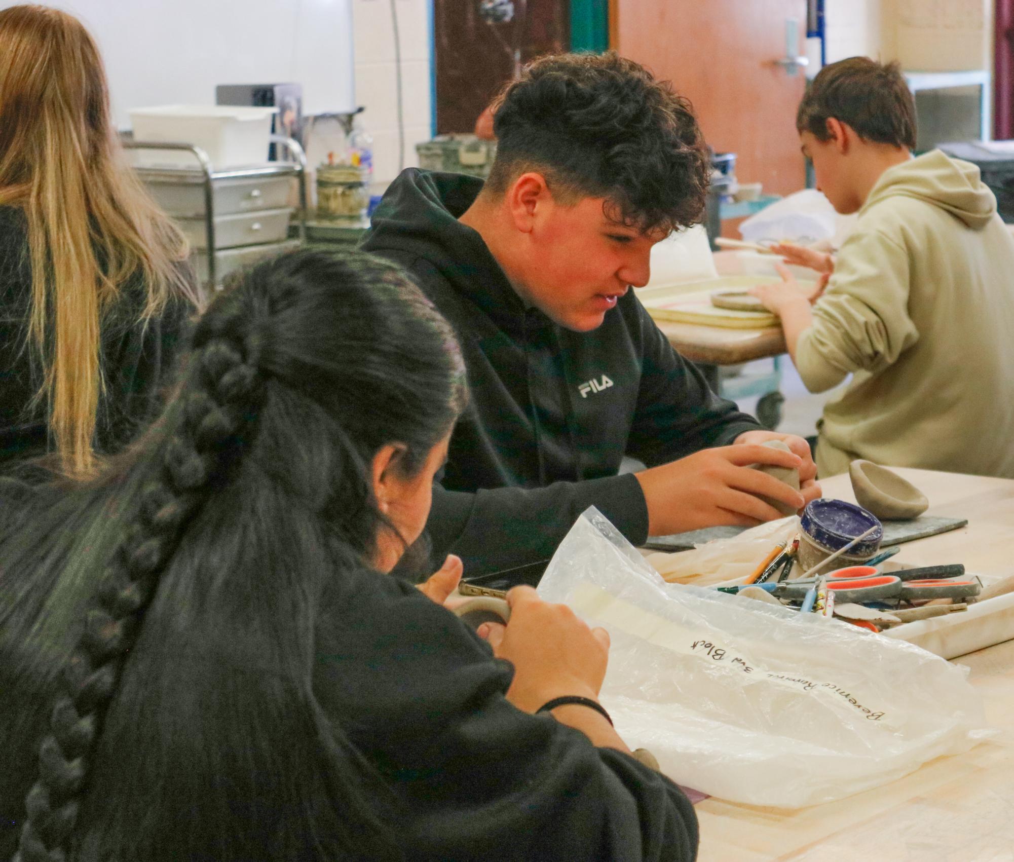 Clay Class - Pumpkin and Houses (photos by Alex Flores)