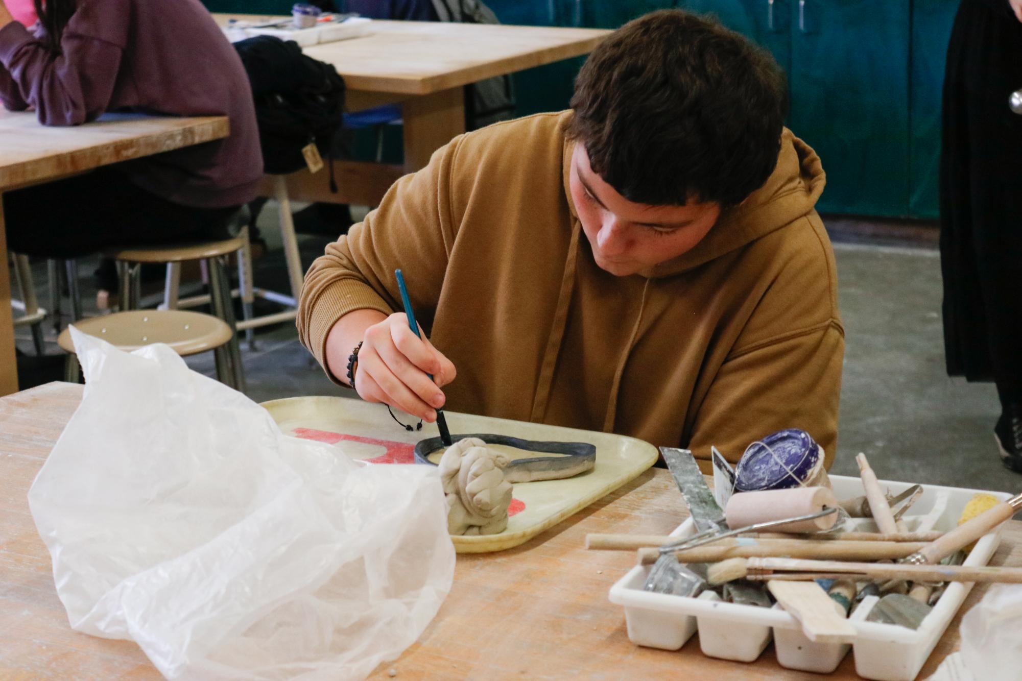 Clay Class - Pumpkin and Houses (photos by Alex Flores)