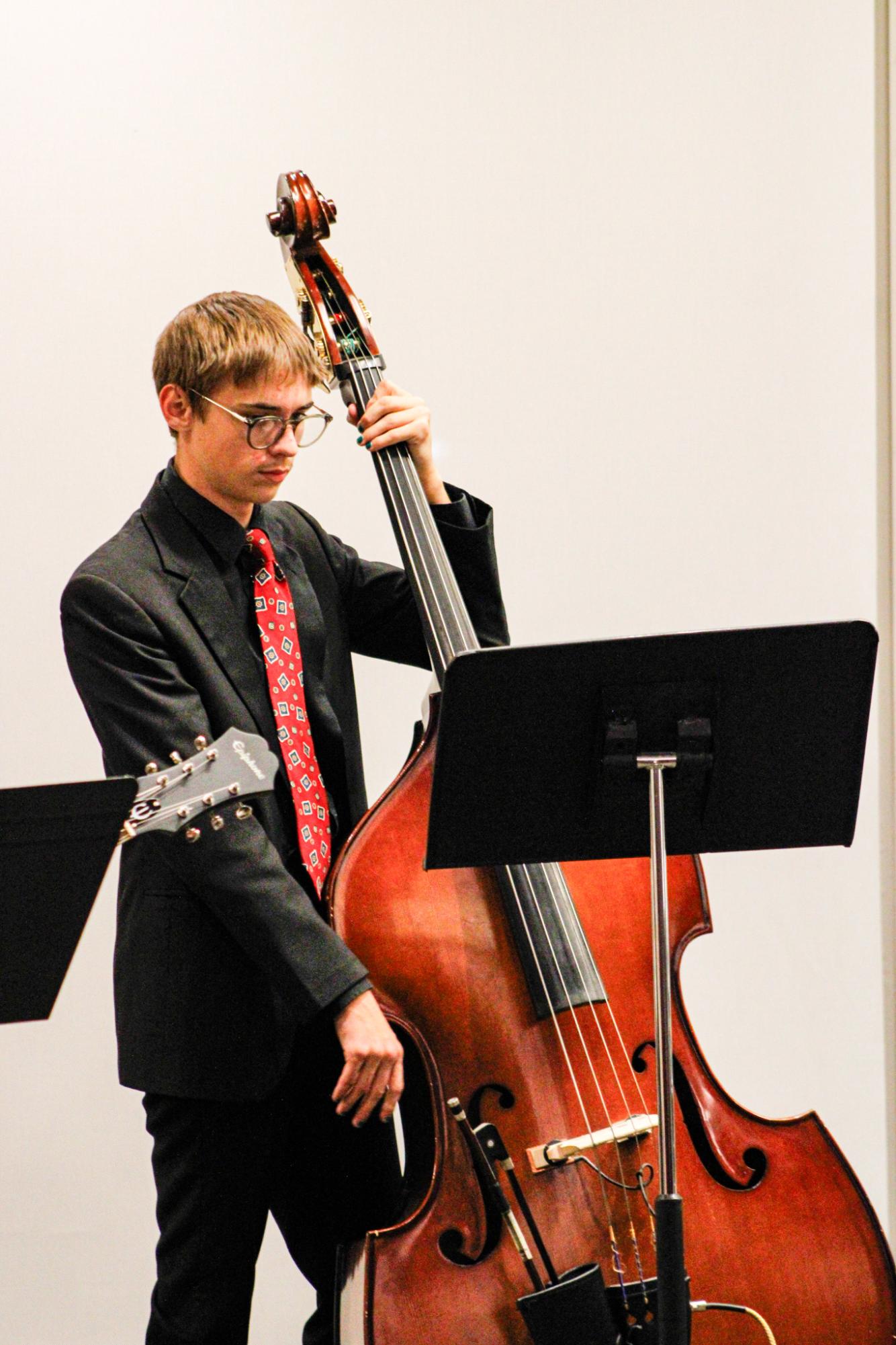 Annual tree lighting and jazz band (Photos by Kaelyn Kissack)