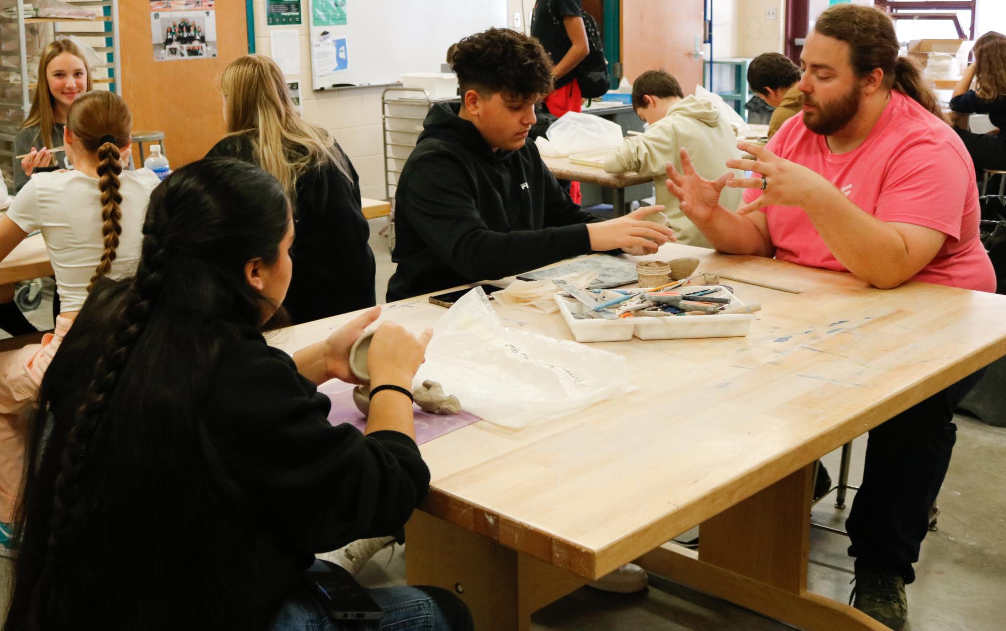 Clay Class - Pumpkin and Houses (photos by Alex Flores)