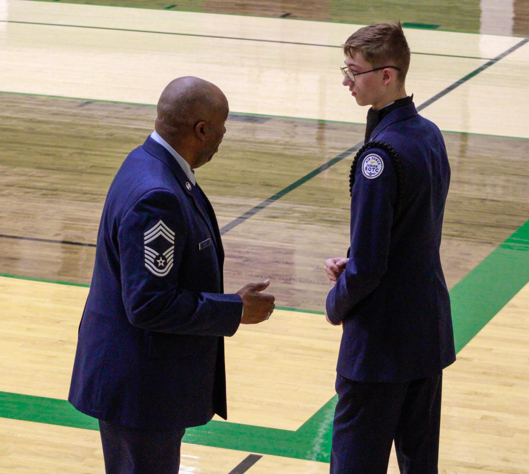 AFJROTC home drill meet (Photos by Sophie Segelke)