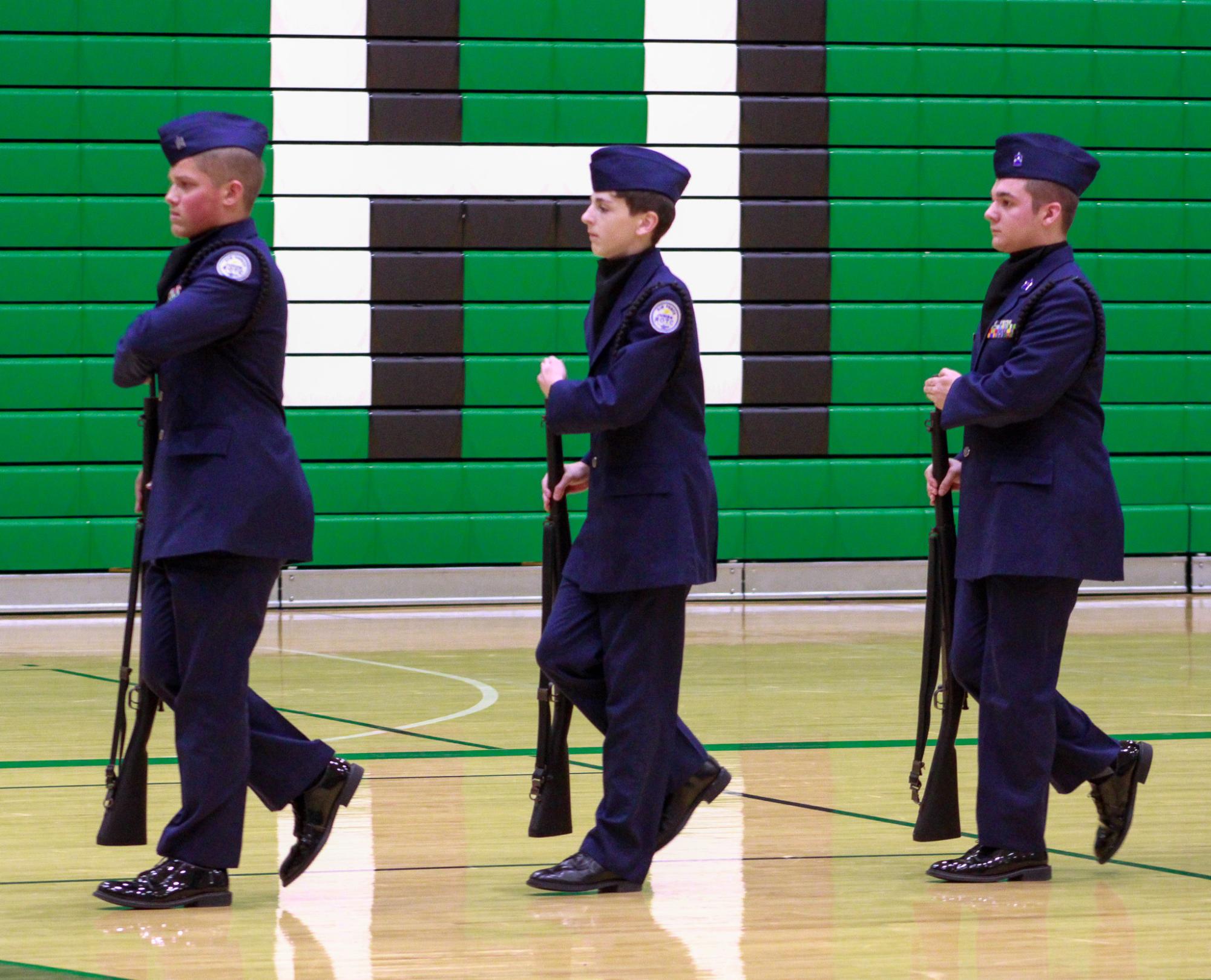 AFJROTC home drill meet (Photos by Sophie Segelke)