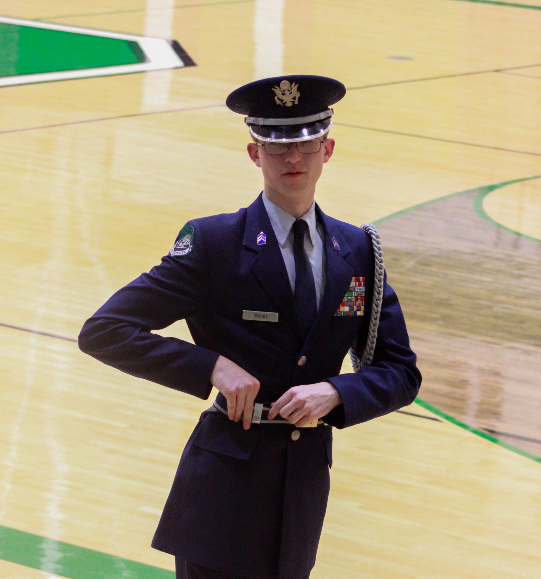 AFJROTC home drill meet (Photos by Sophie Segelke)