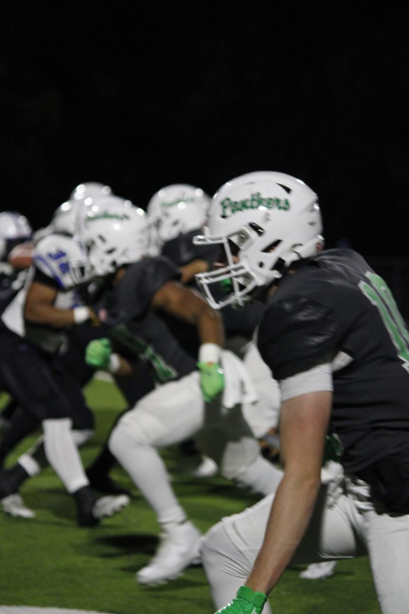 Player waits for the play to start.