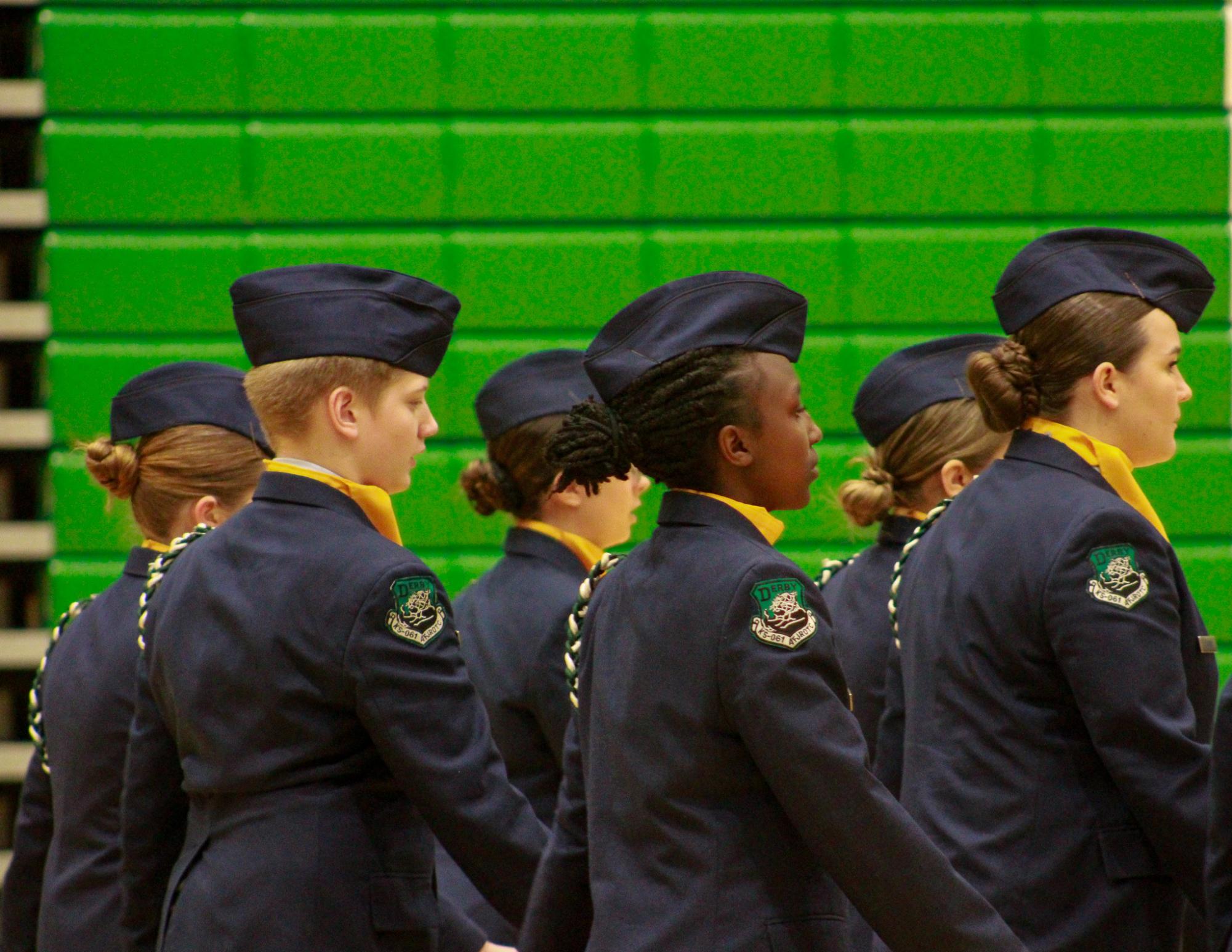 AFJROTC home drill meet (Photos by Sophie Segelke)