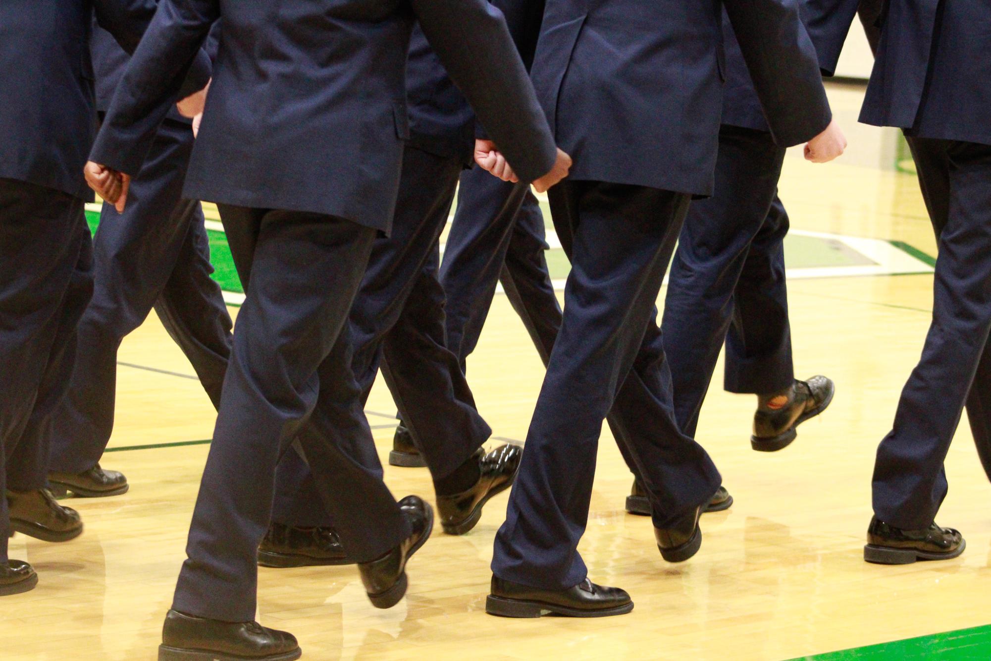 AFJROTC home drill meet (Photos by Sophie Segelke)