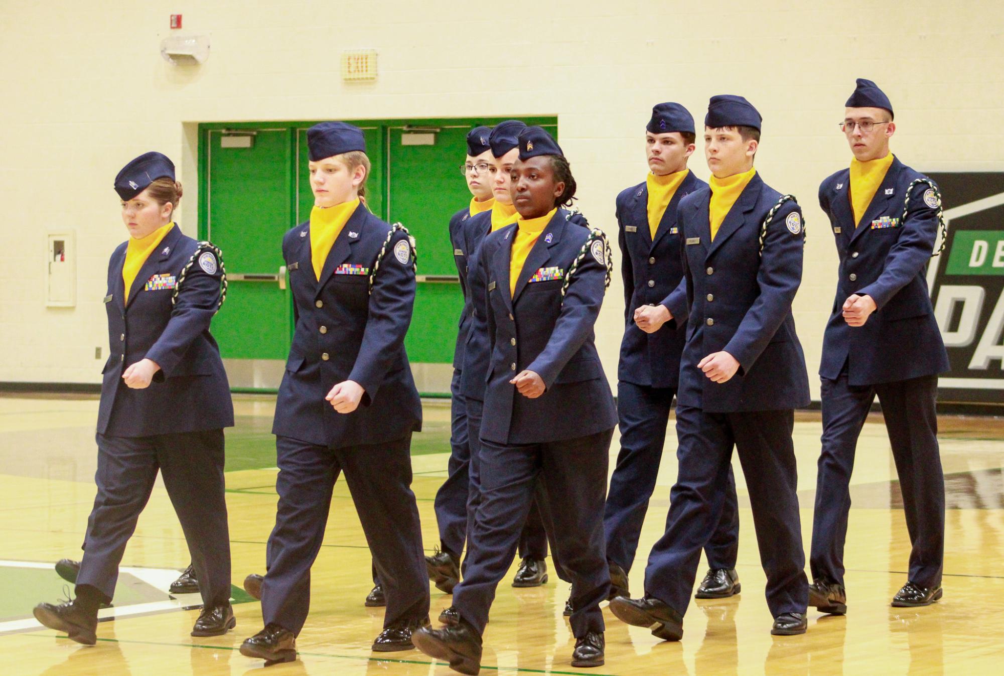 AFJROTC home drill meet (Photos by Sophie Segelke)