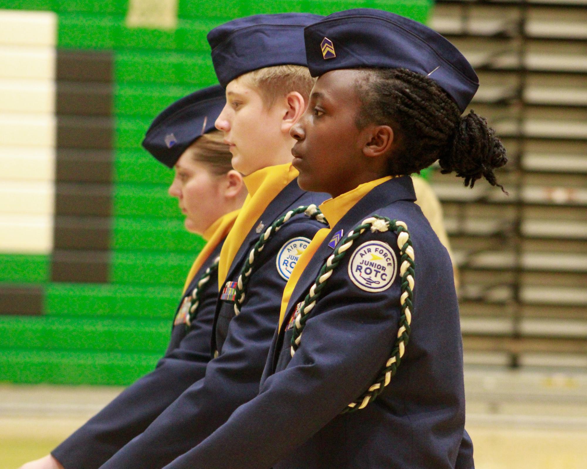 AFJROTC home drill meet (Photos by Sophie Segelke)