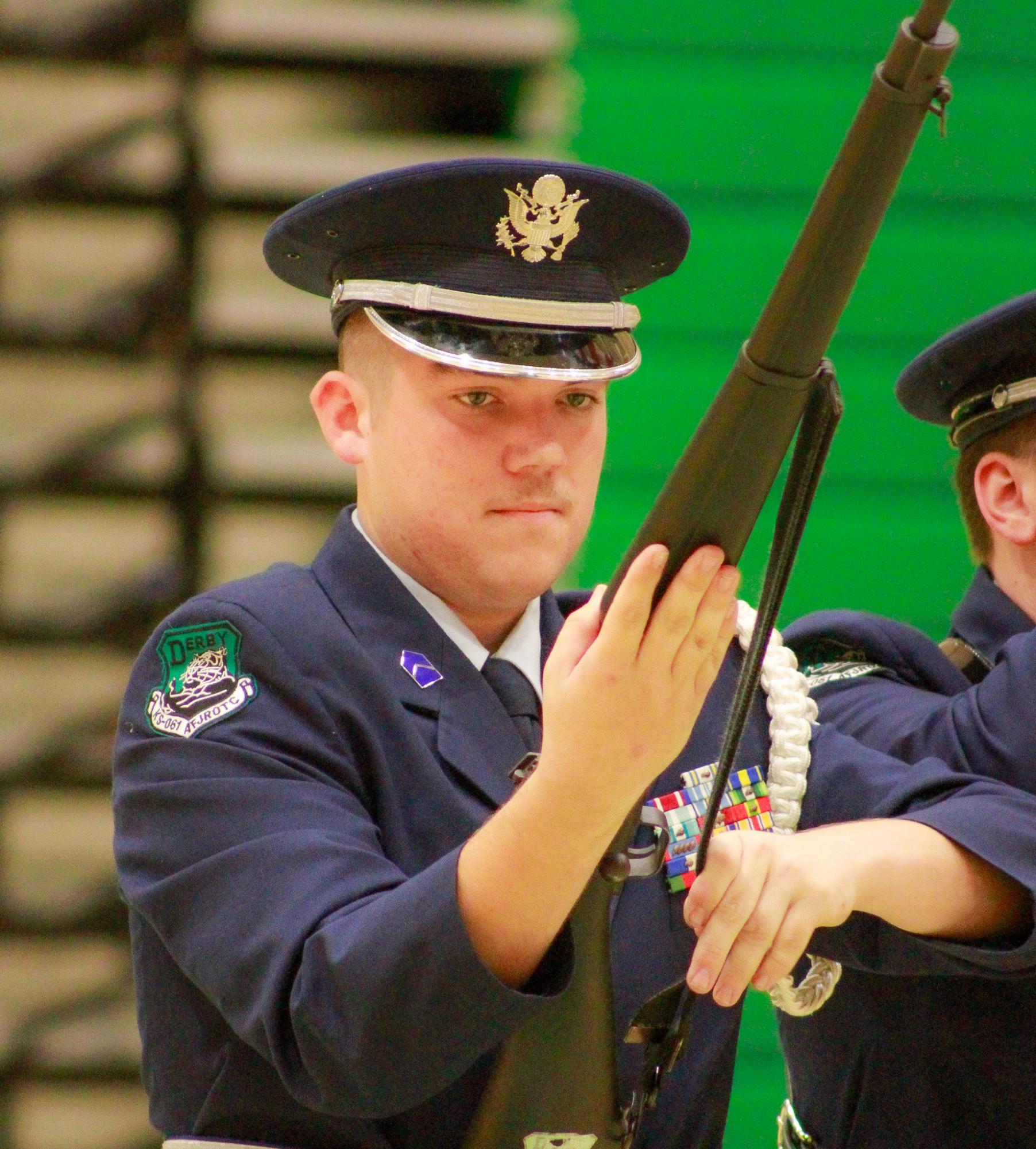 AFJROTC home drill meet (Photos by Sophie Segelke)