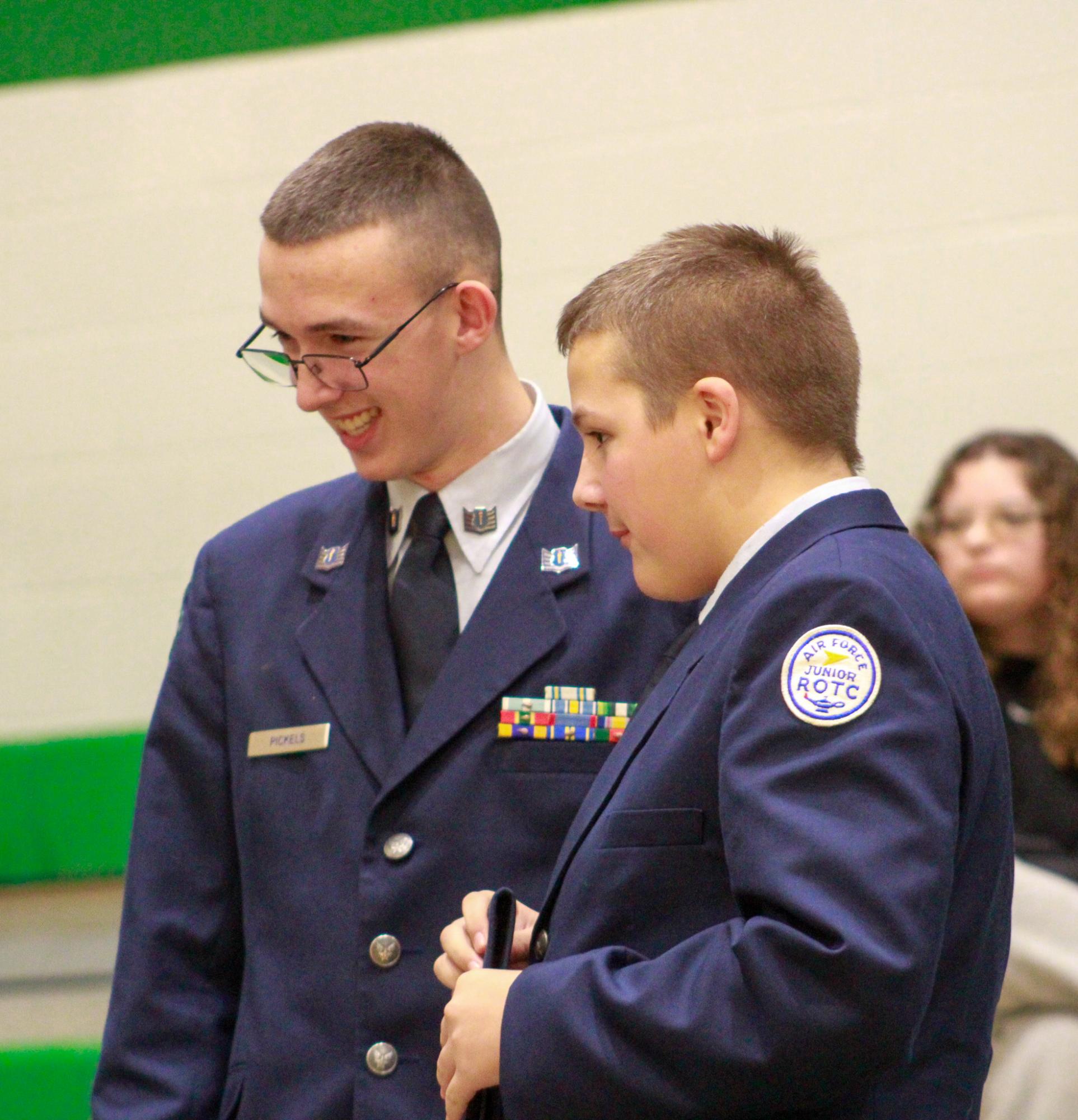 AFJROTC home drill meet (Photos by Sophie Segelke)