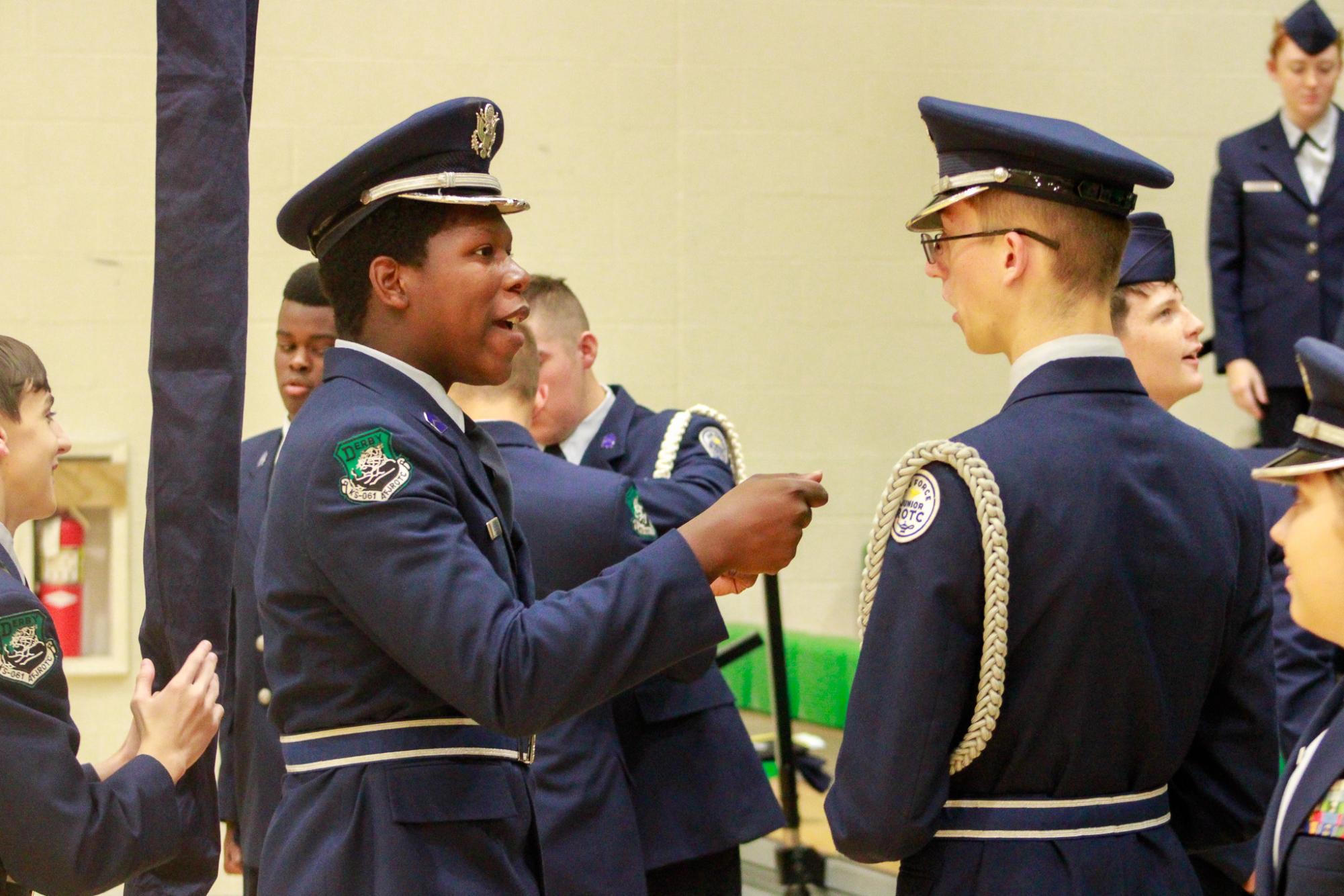 AFJROTC home drill meet (Photos by Sophie Segelke)