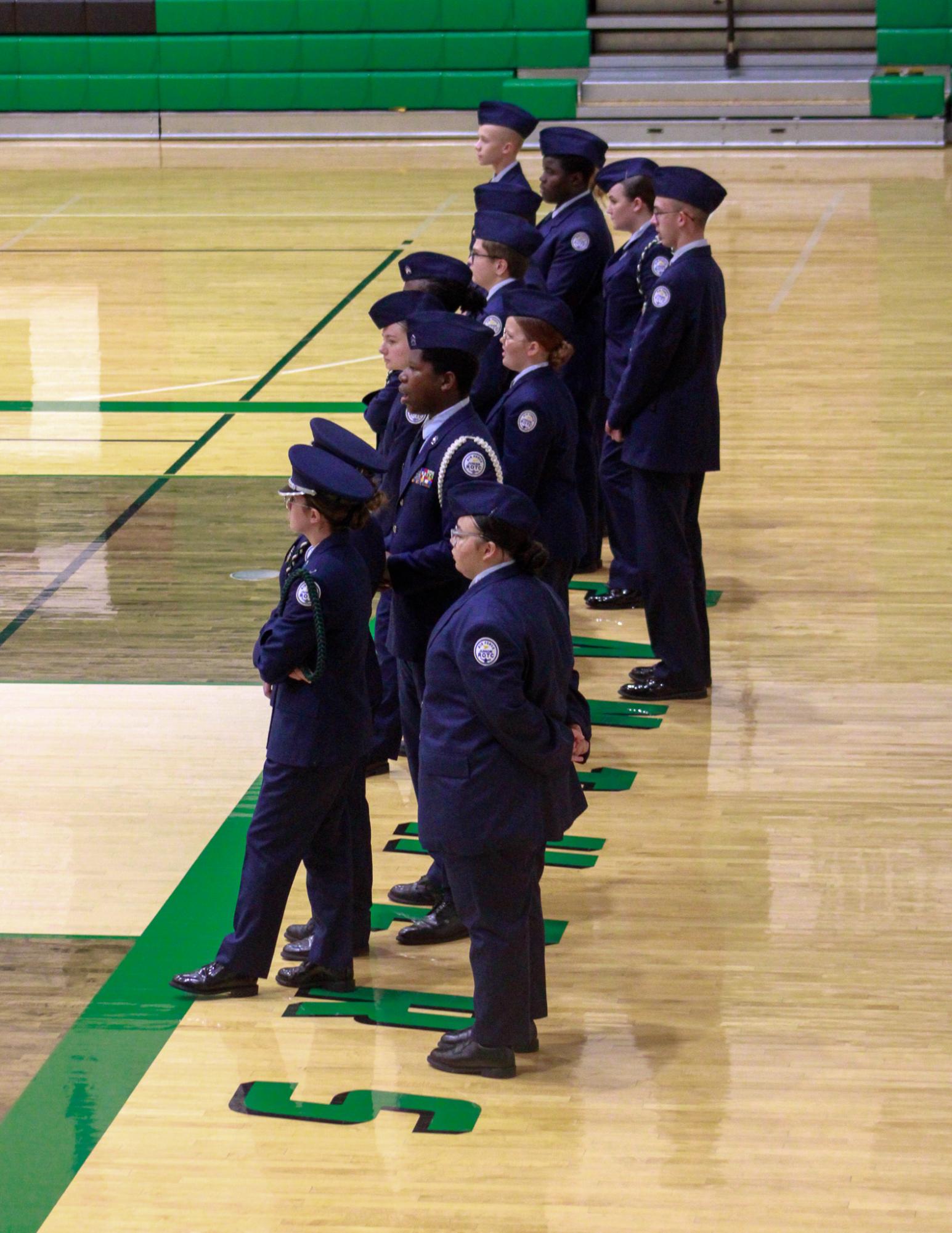 AFJROTC home drill meet (Photos by Sophie Segelke)