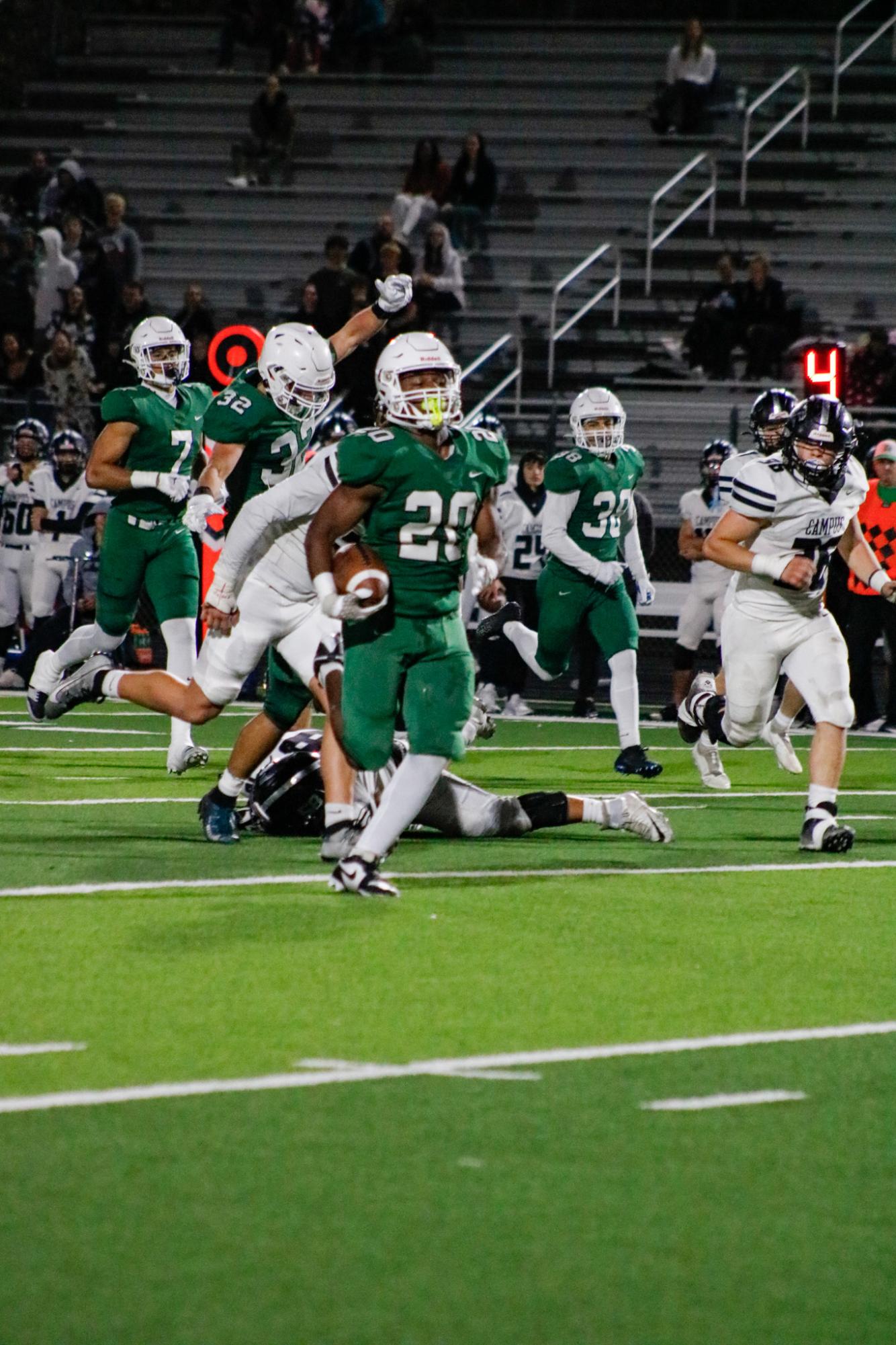 Playoffs Round 1 Football vs. Campus (Photos by Kaelyn Kissack)