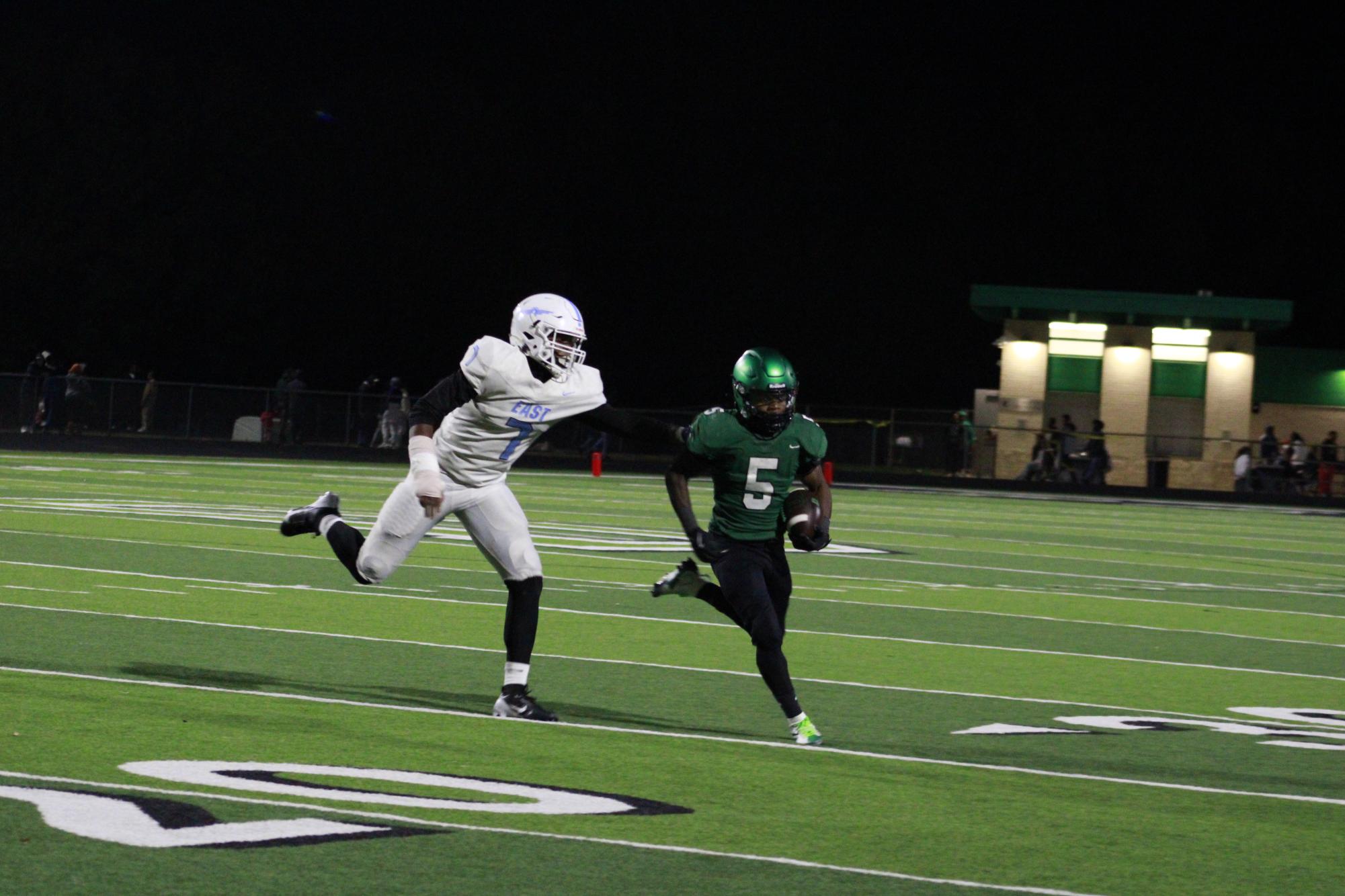 Football vs. Wichita East (Photos by Persephone Ivy)