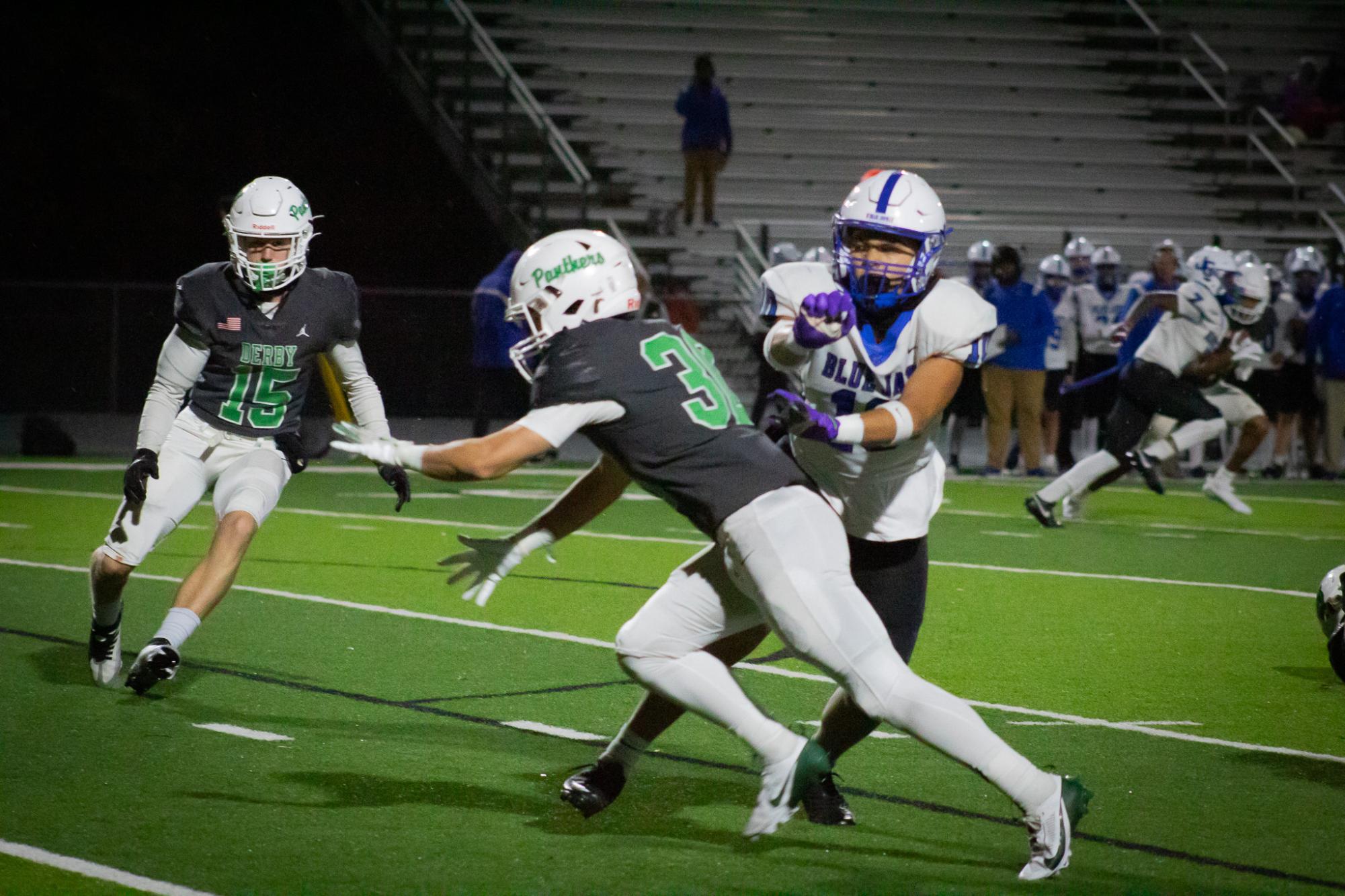 Football vs Junction City (Photos by Magnolia LaForge)