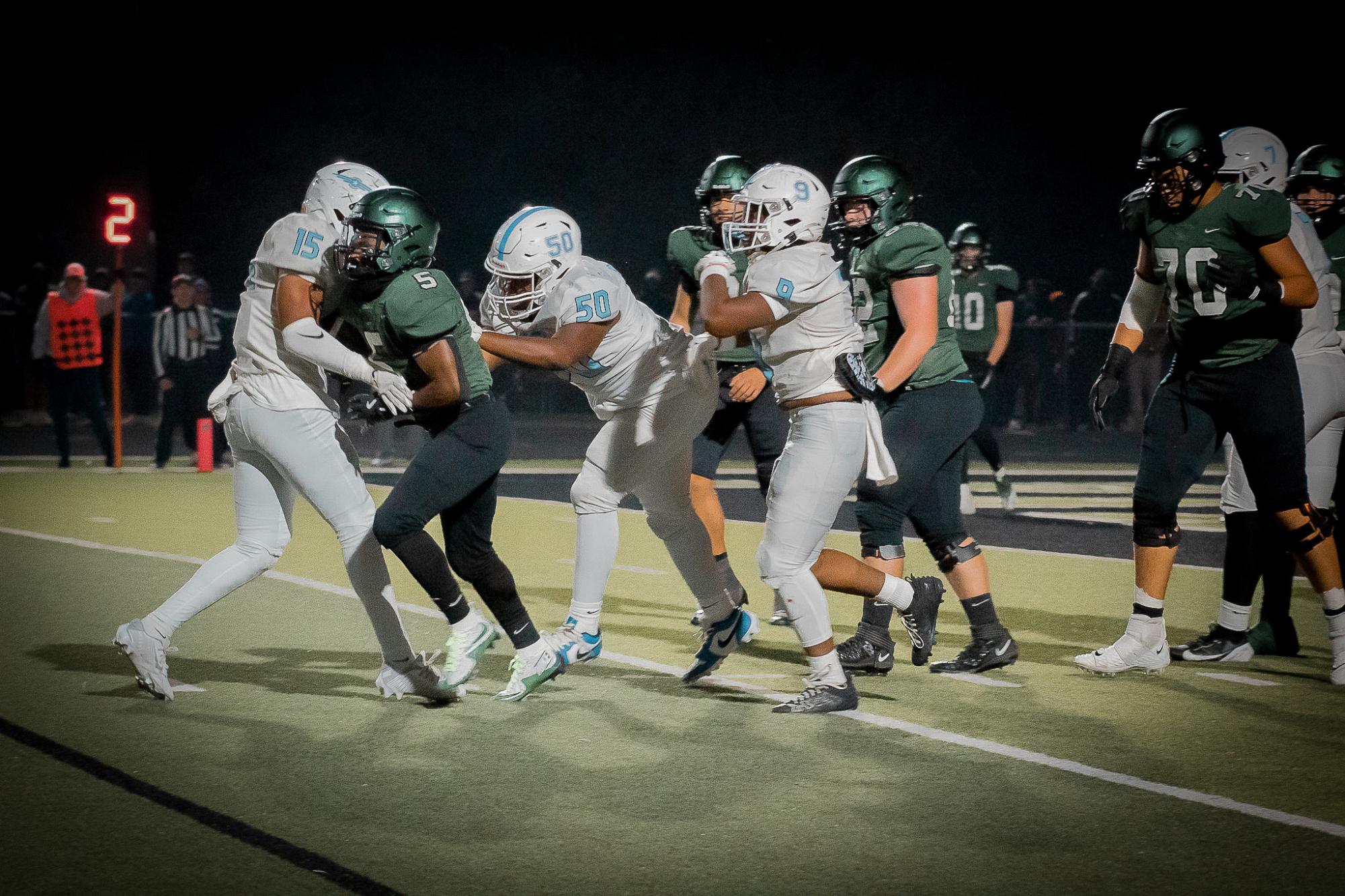 Football vs East High (Photos by Magnolia LaForge_