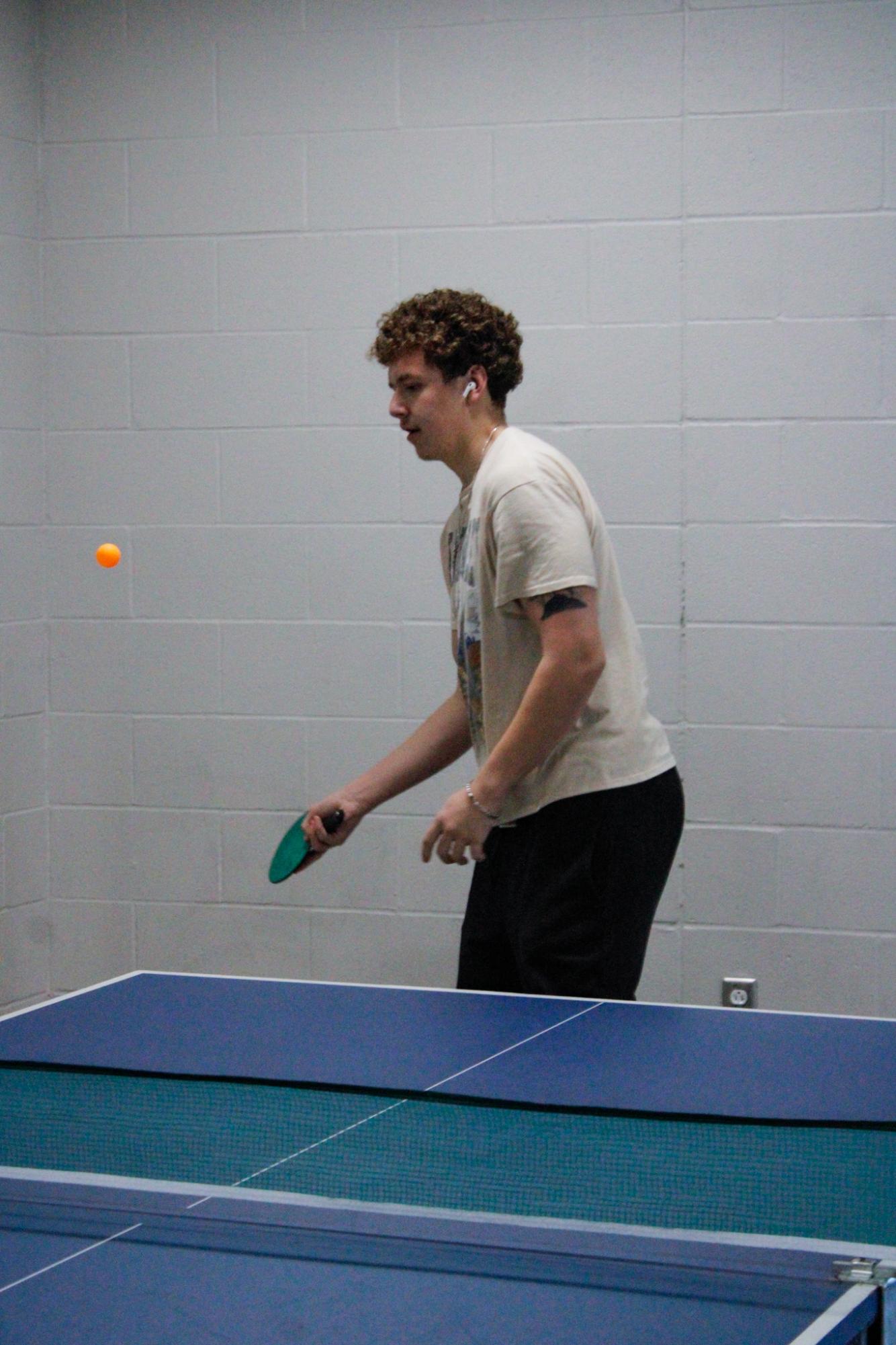 PE/SPED class play ping-pong (Photos by Kaelyn Kissack)