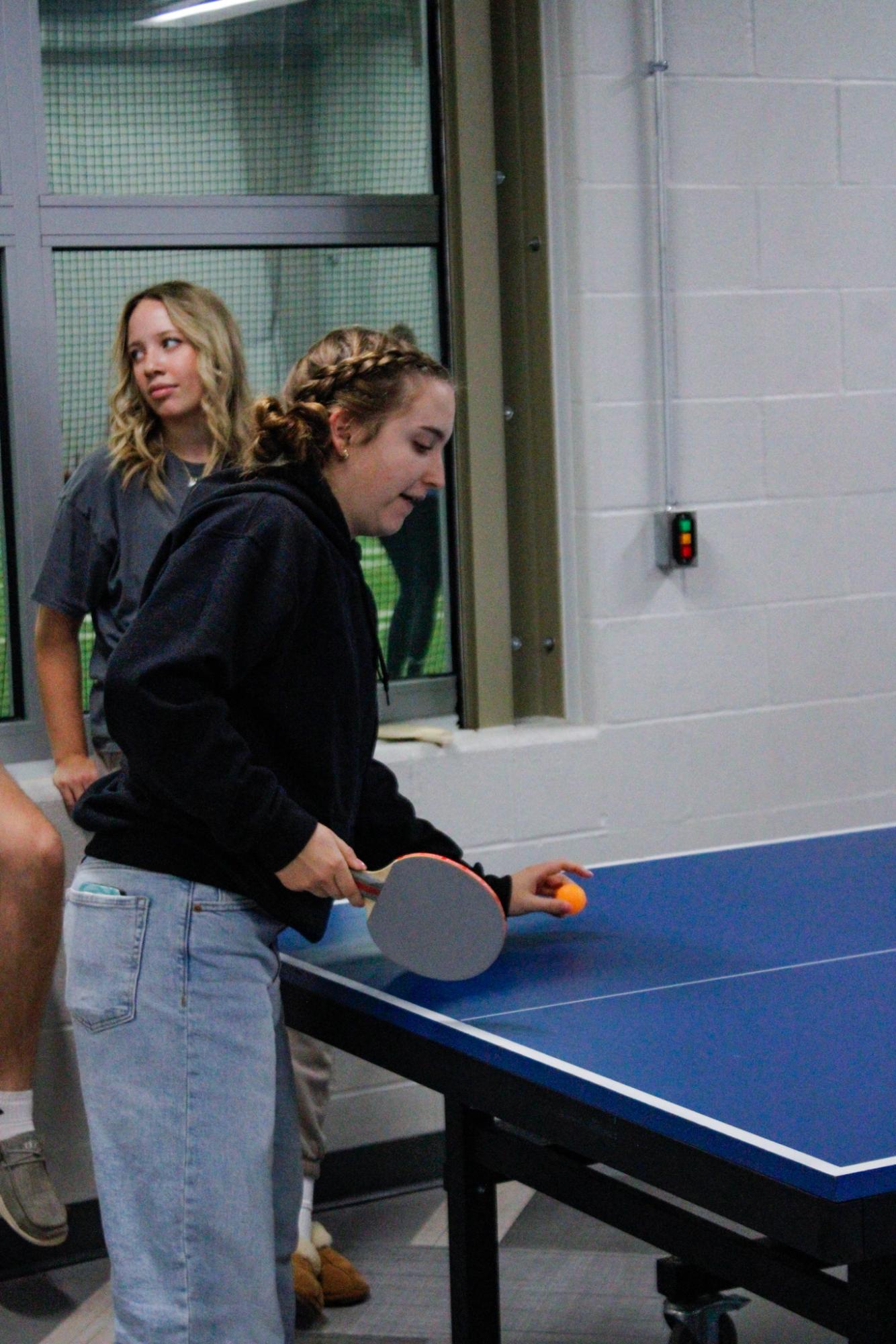 PE/SPED class play ping-pong (Photos by Kaelyn Kissack)