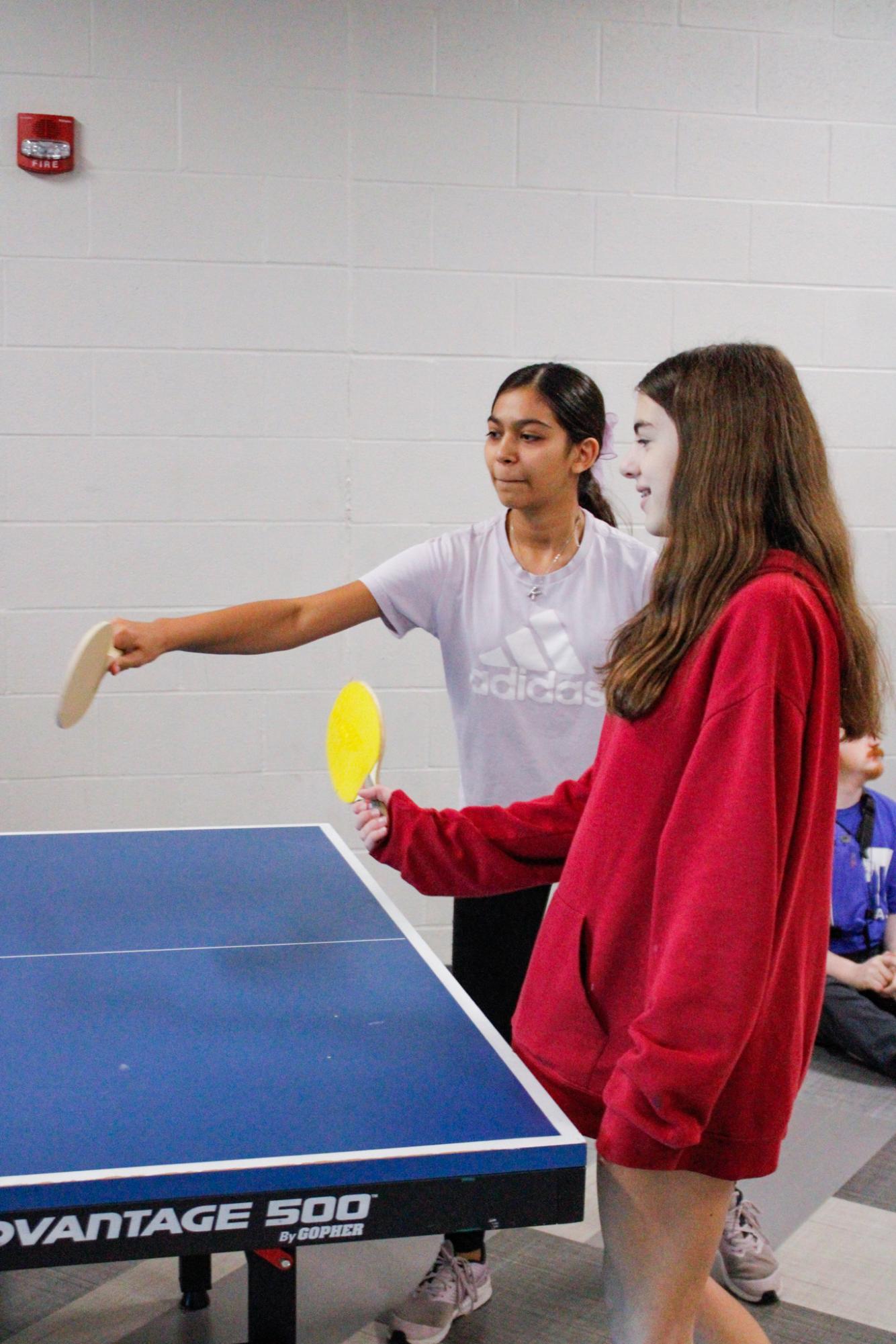 PE/SPED class play ping-pong (Photos by Kaelyn Kissack)