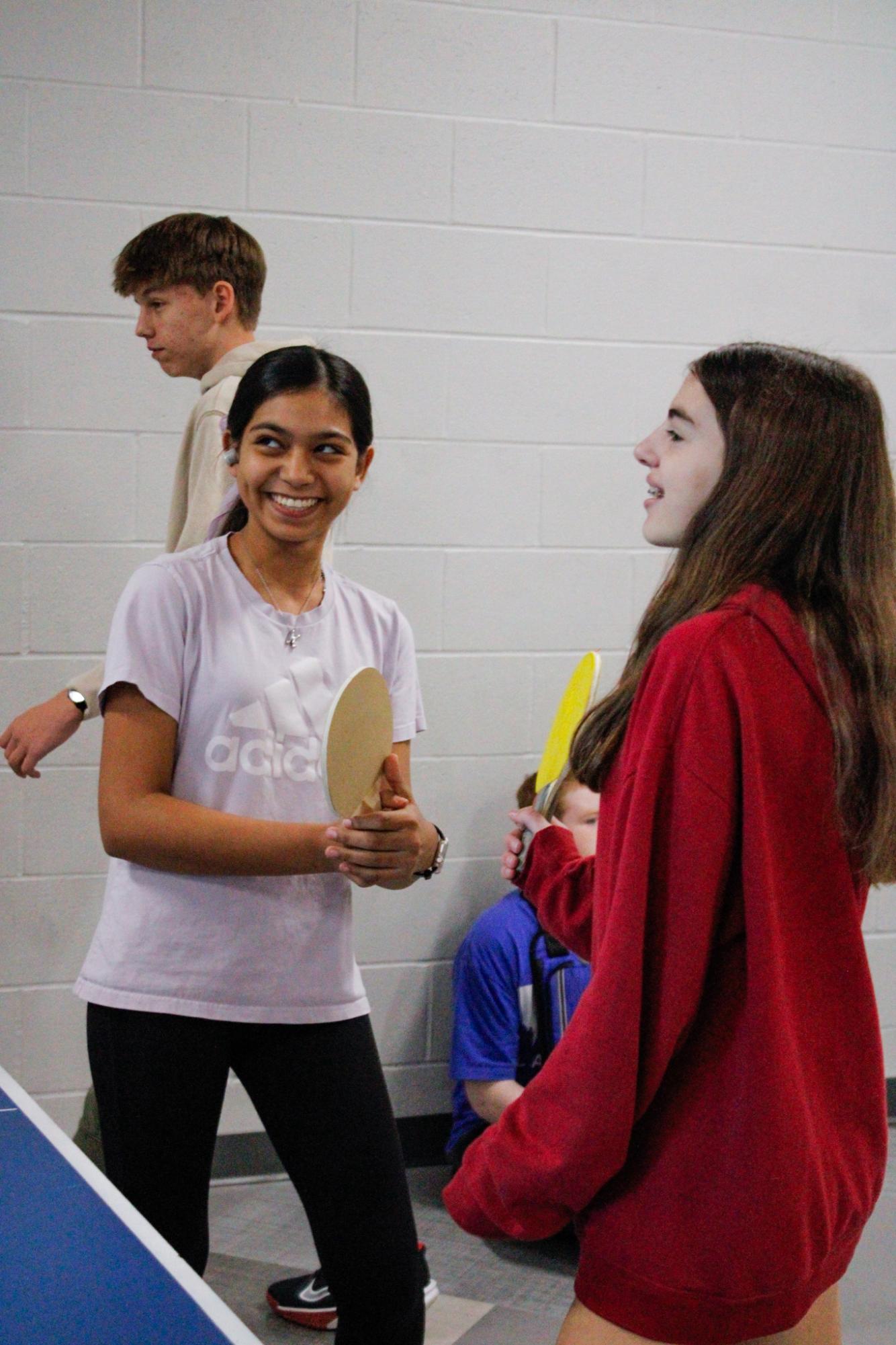 PE/SPED class play ping-pong (Photos by Kaelyn Kissack)