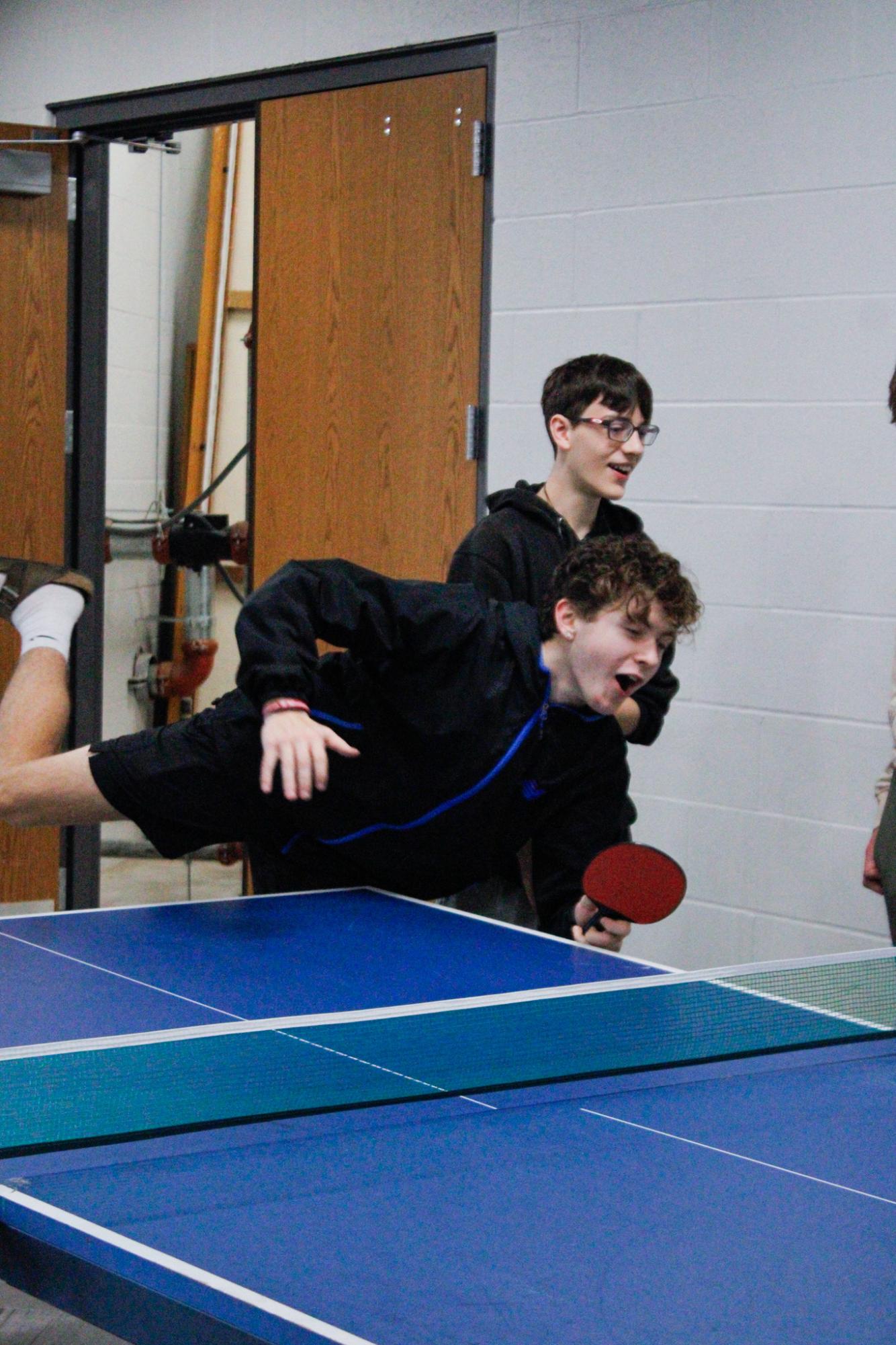 PE/SPED class play ping-pong (Photos by Kaelyn Kissack)