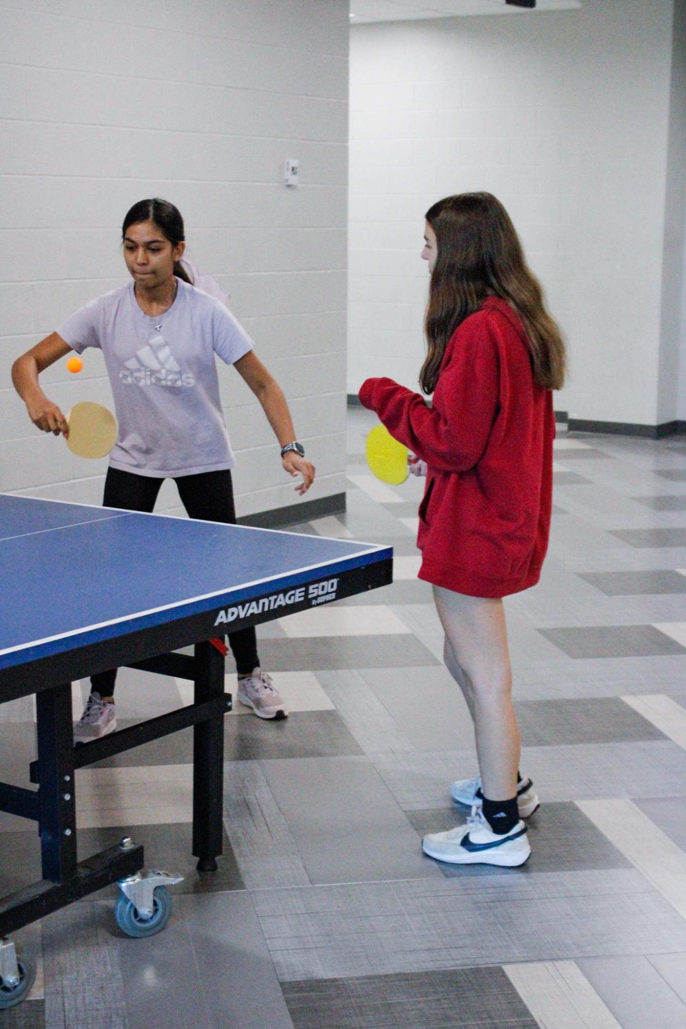 PE/SPED class play ping-pong (Photos by Kaelyn Kissack)