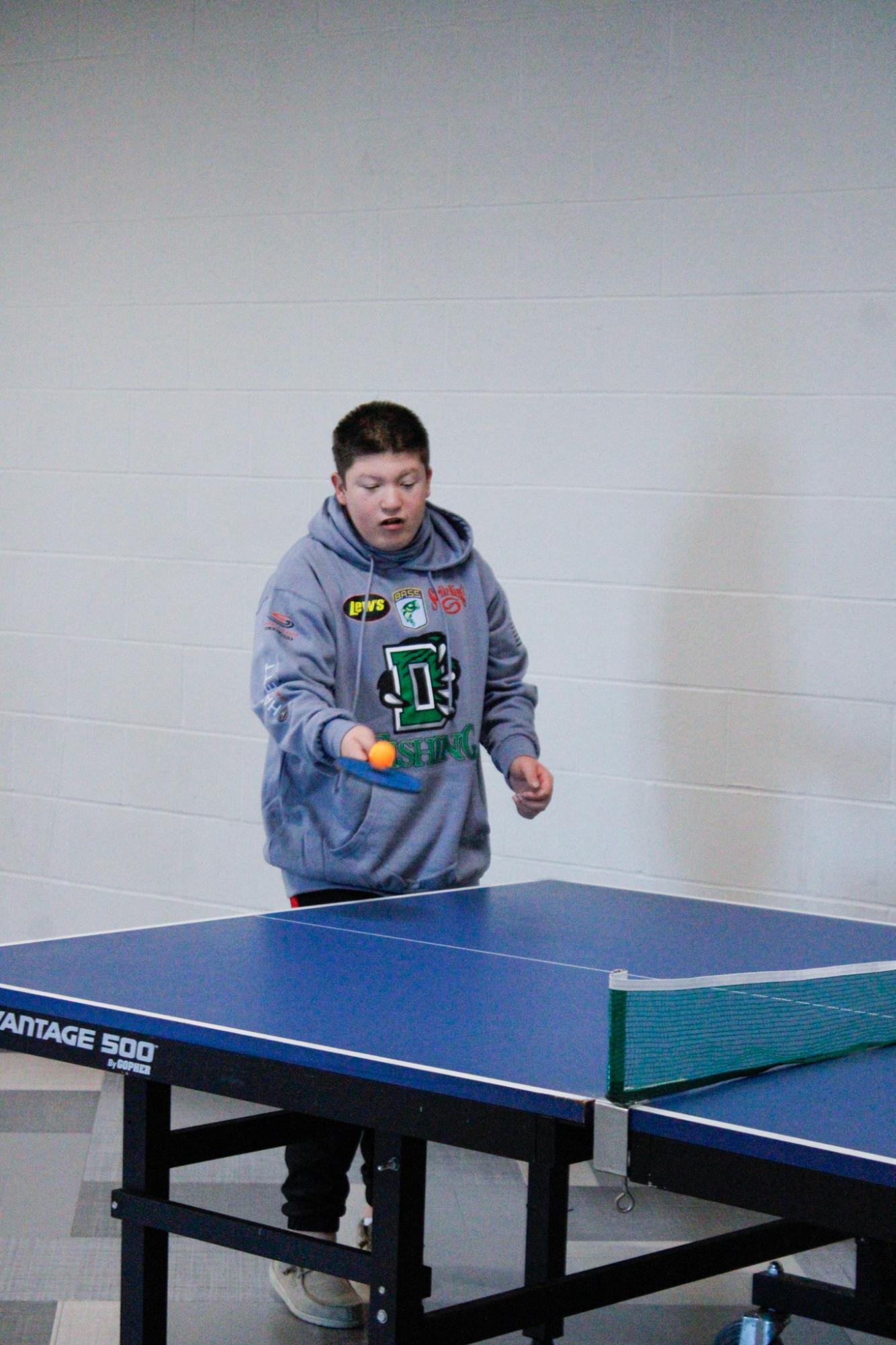 PE/SPED class play ping-pong (Photos by Kaelyn Kissack)