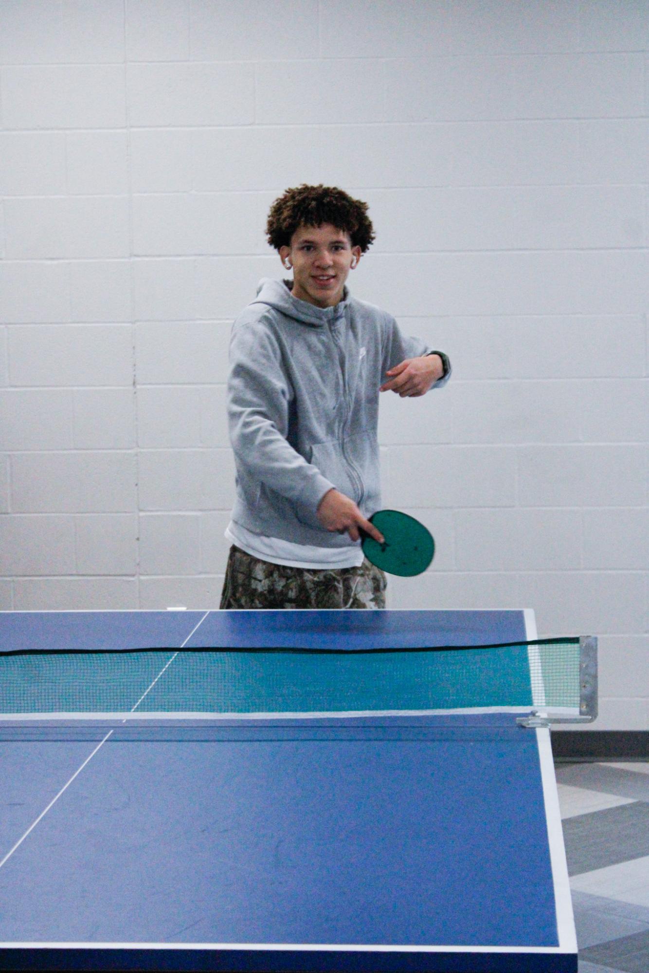 PE/SPED class play ping-pong (Photos by Kaelyn Kissack)