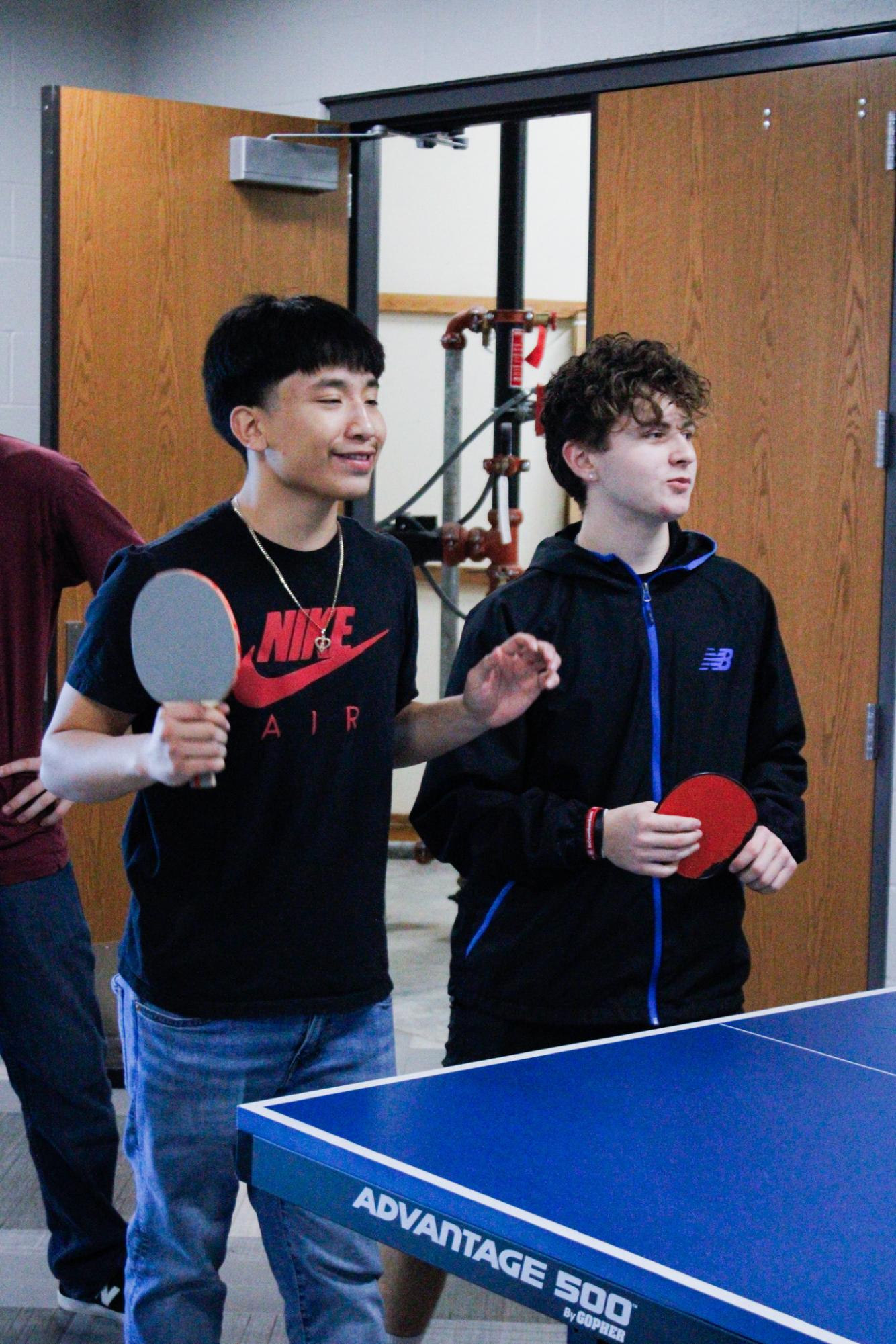 PE/SPED class play ping-pong (Photos by Kaelyn Kissack)