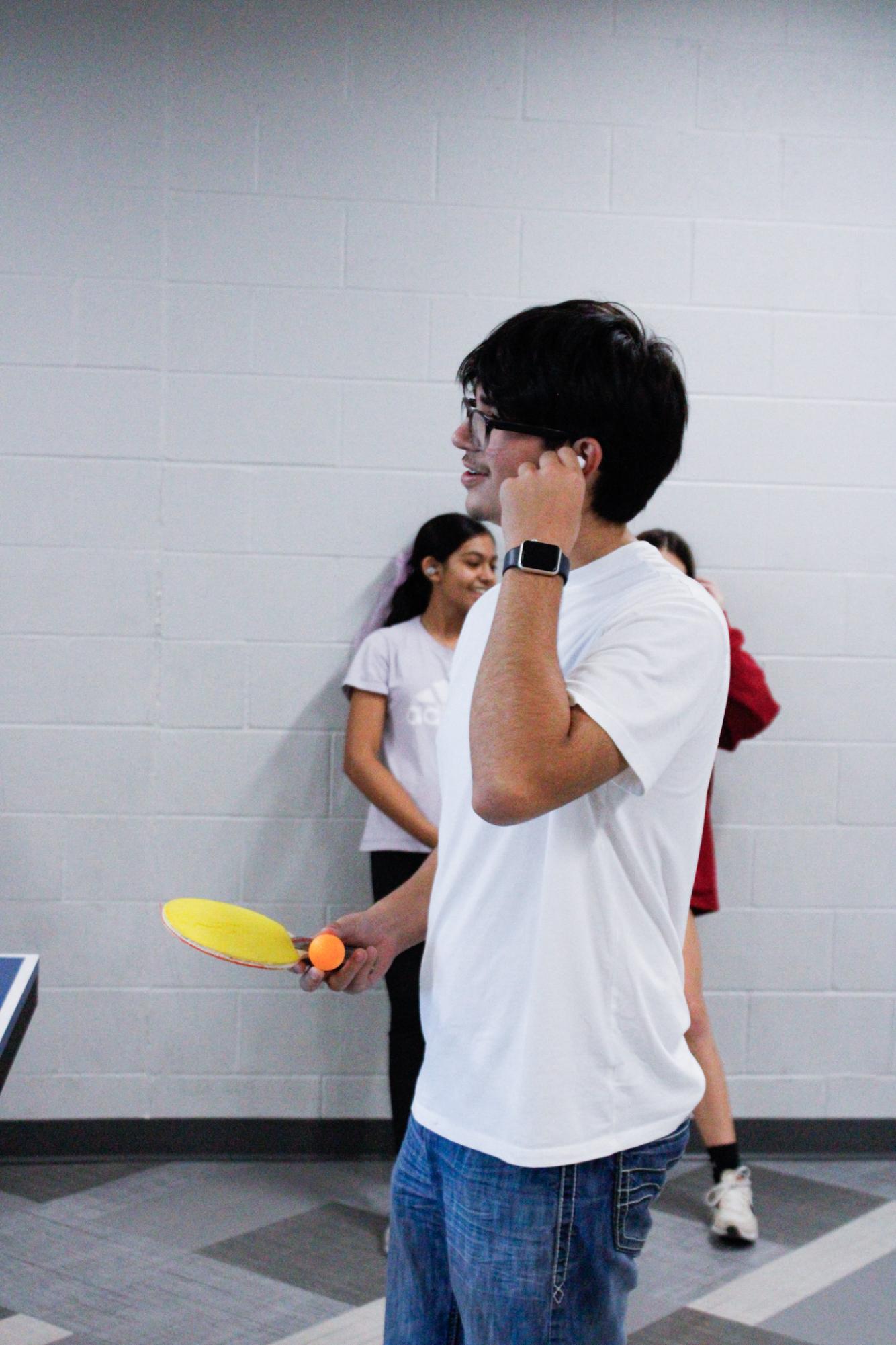 PE/SPED class play ping-pong (Photos by Kaelyn Kissack)