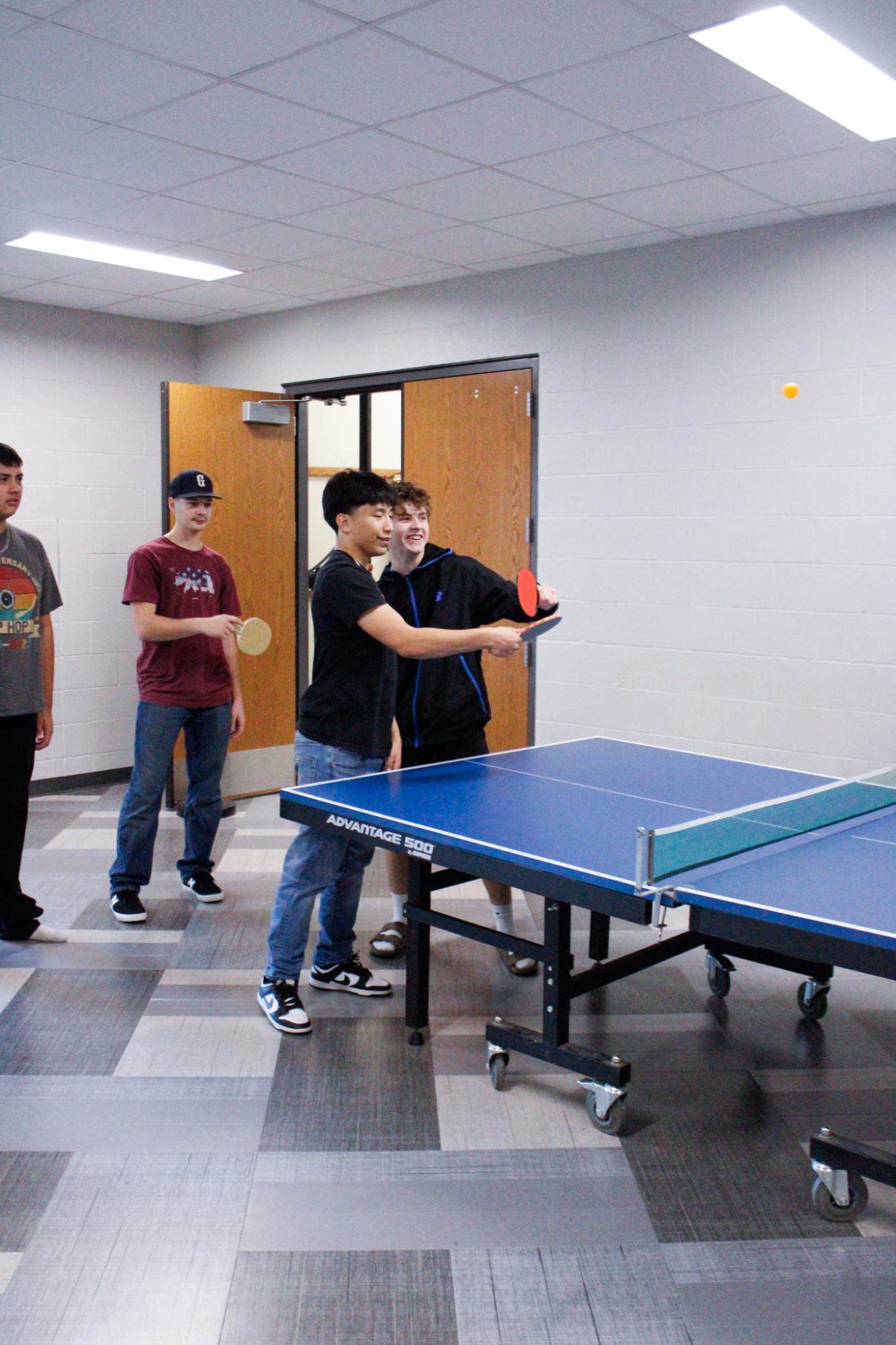 PE/SPED class play ping-pong (Photos by Kaelyn Kissack)