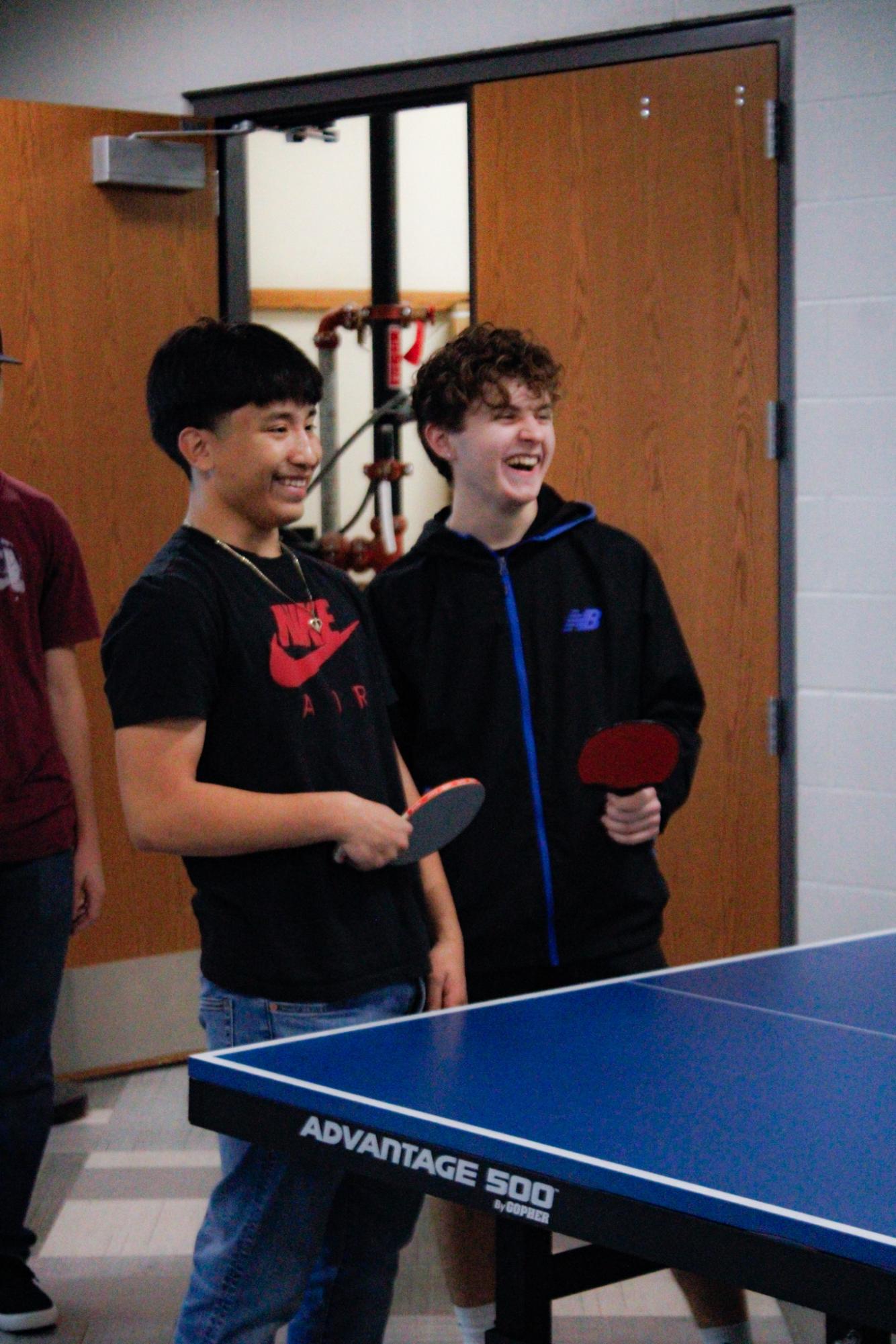 PE/SPED class play ping-pong (Photos by Kaelyn Kissack)