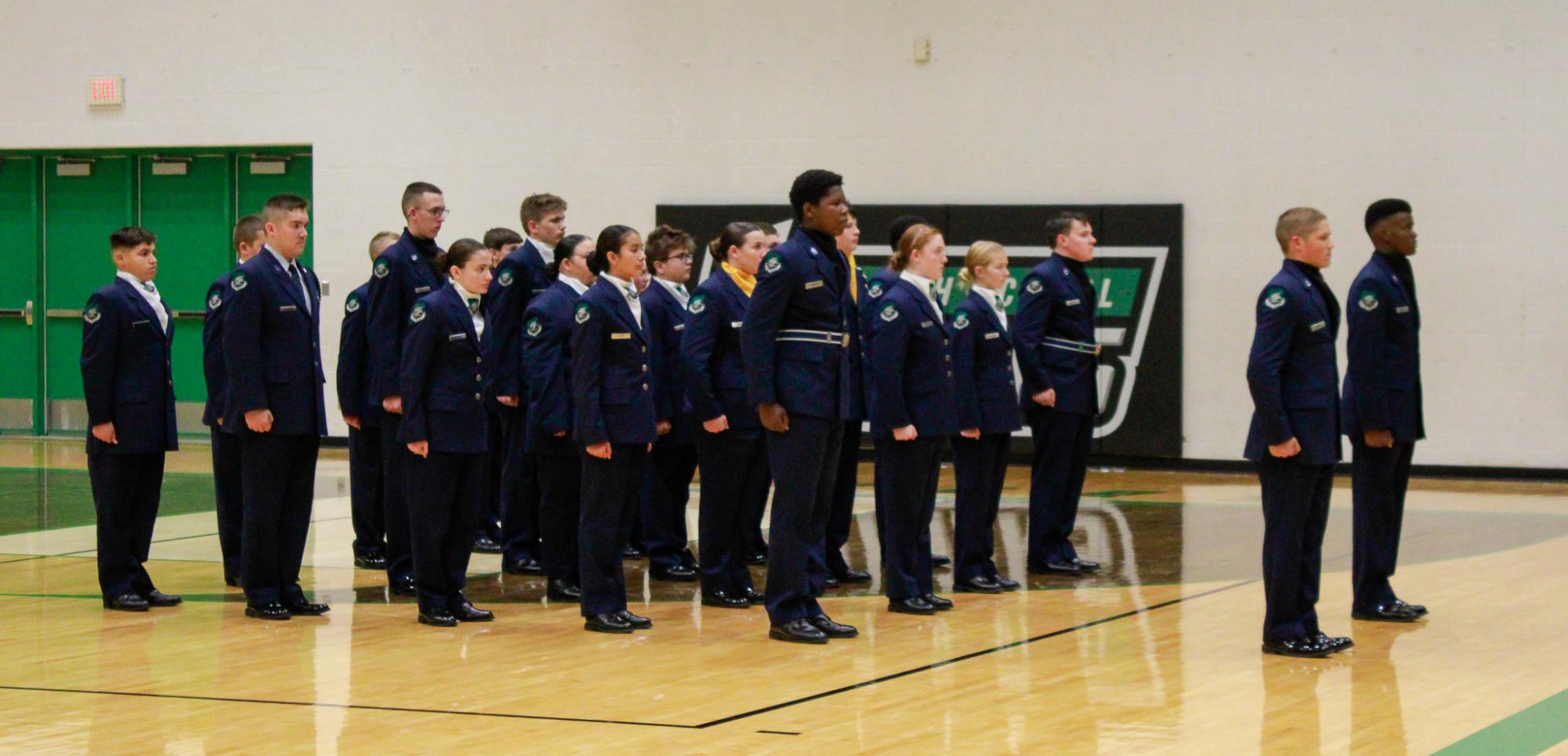 AFJROTC home drill meet (Photos by Sophie Segelke)