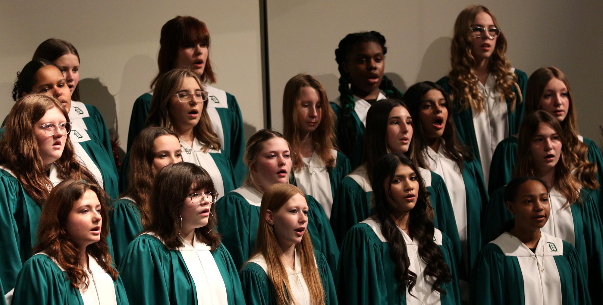 Winter choir concert (Photos by Maggie Elliott)