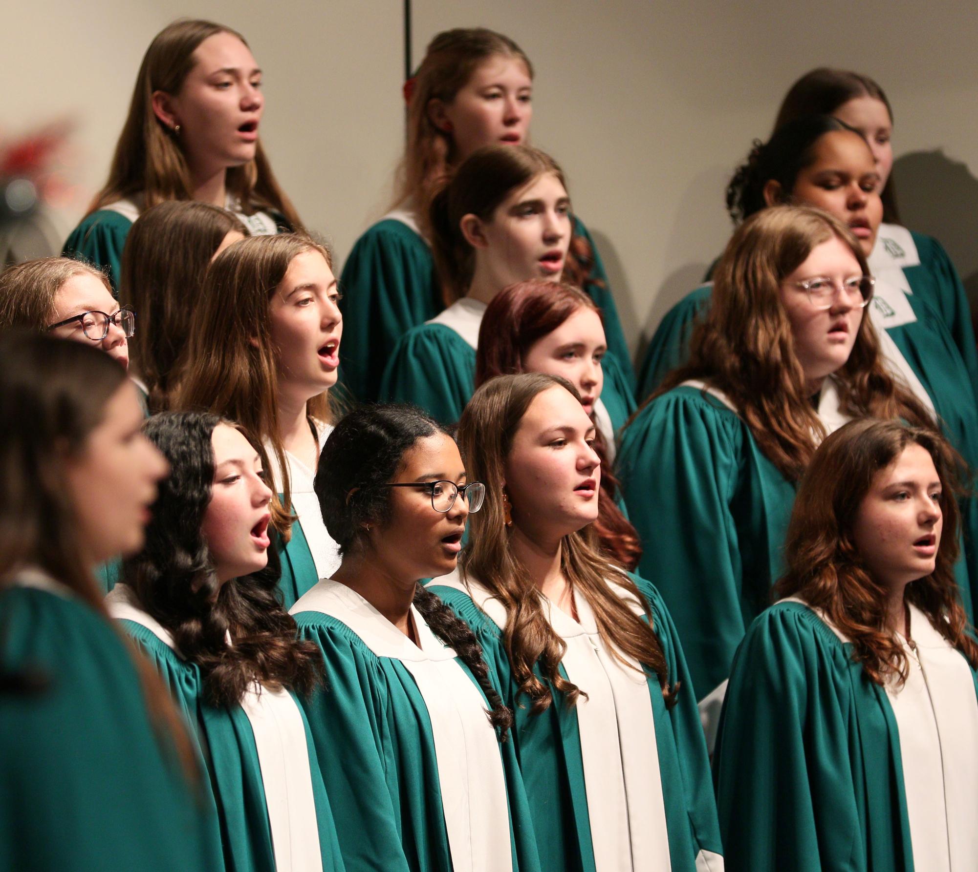 Winter choir concert (Photos by Maggie Elliott)