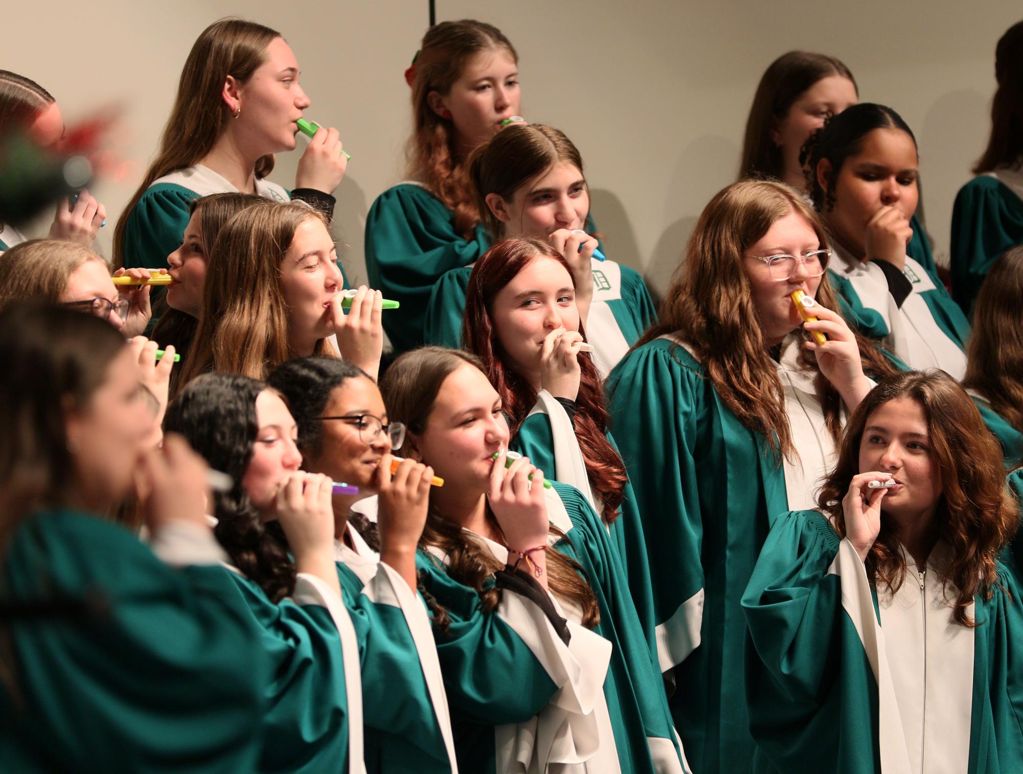 Winter choir concert (Photos by Maggie Elliott)