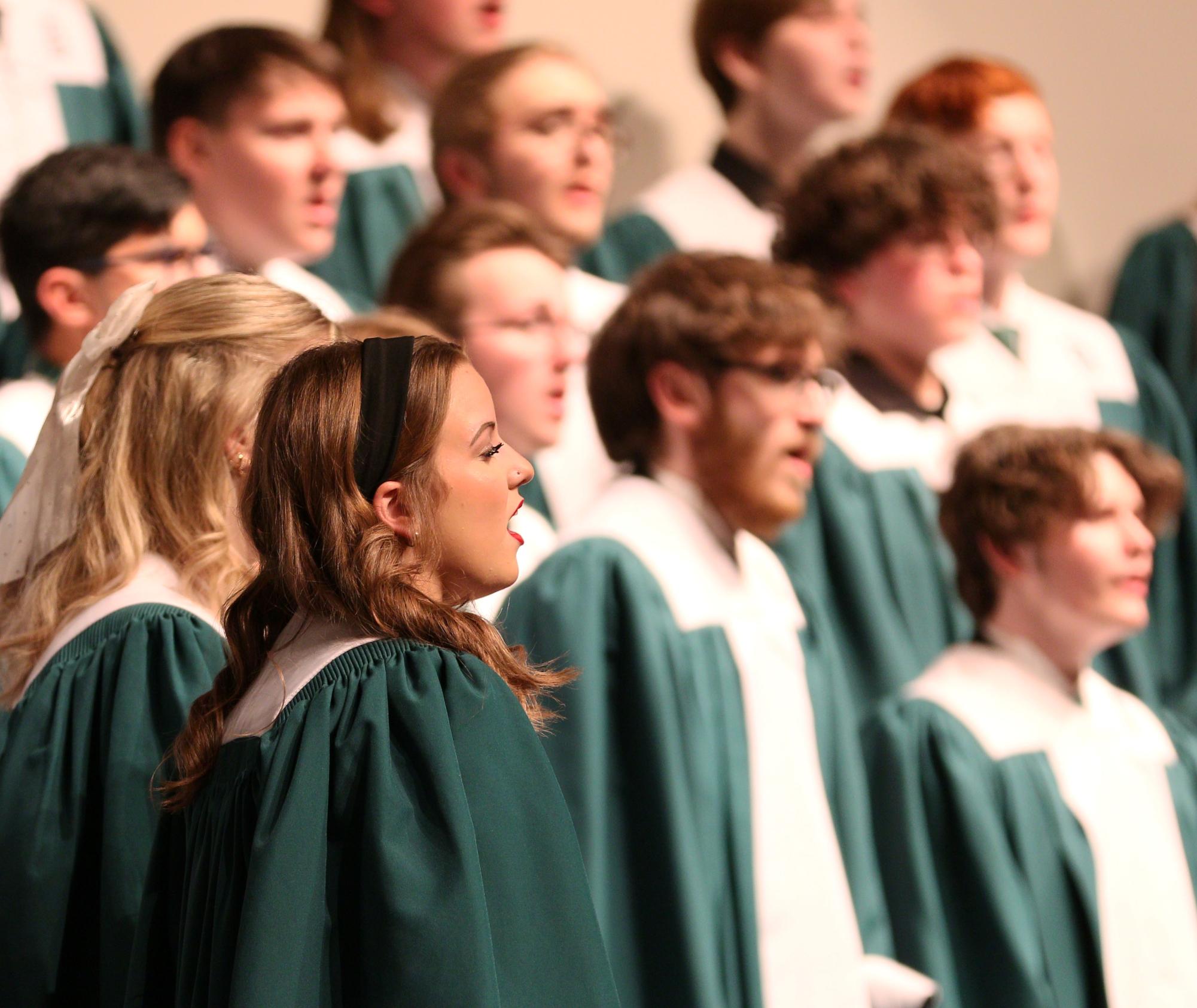 Winter choir concert (Photos by Maggie Elliott)