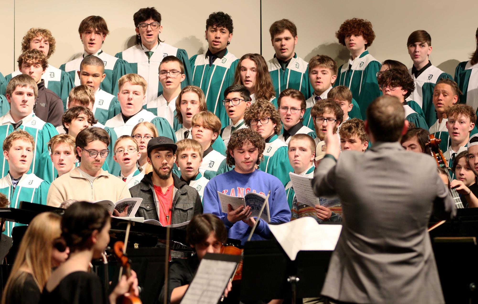 Winter choir concert (Photos by Maggie Elliott)