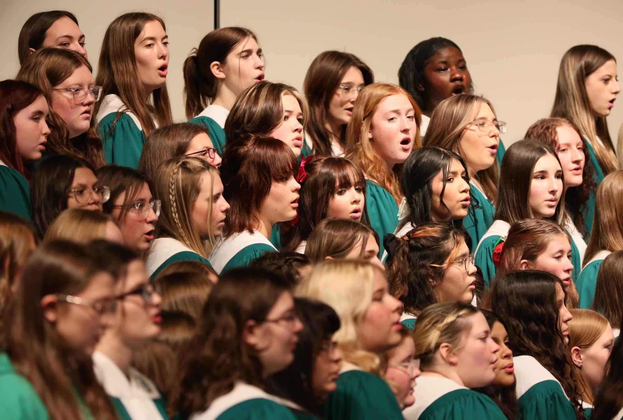 Winter choir concert (Photos by Maggie Elliott)