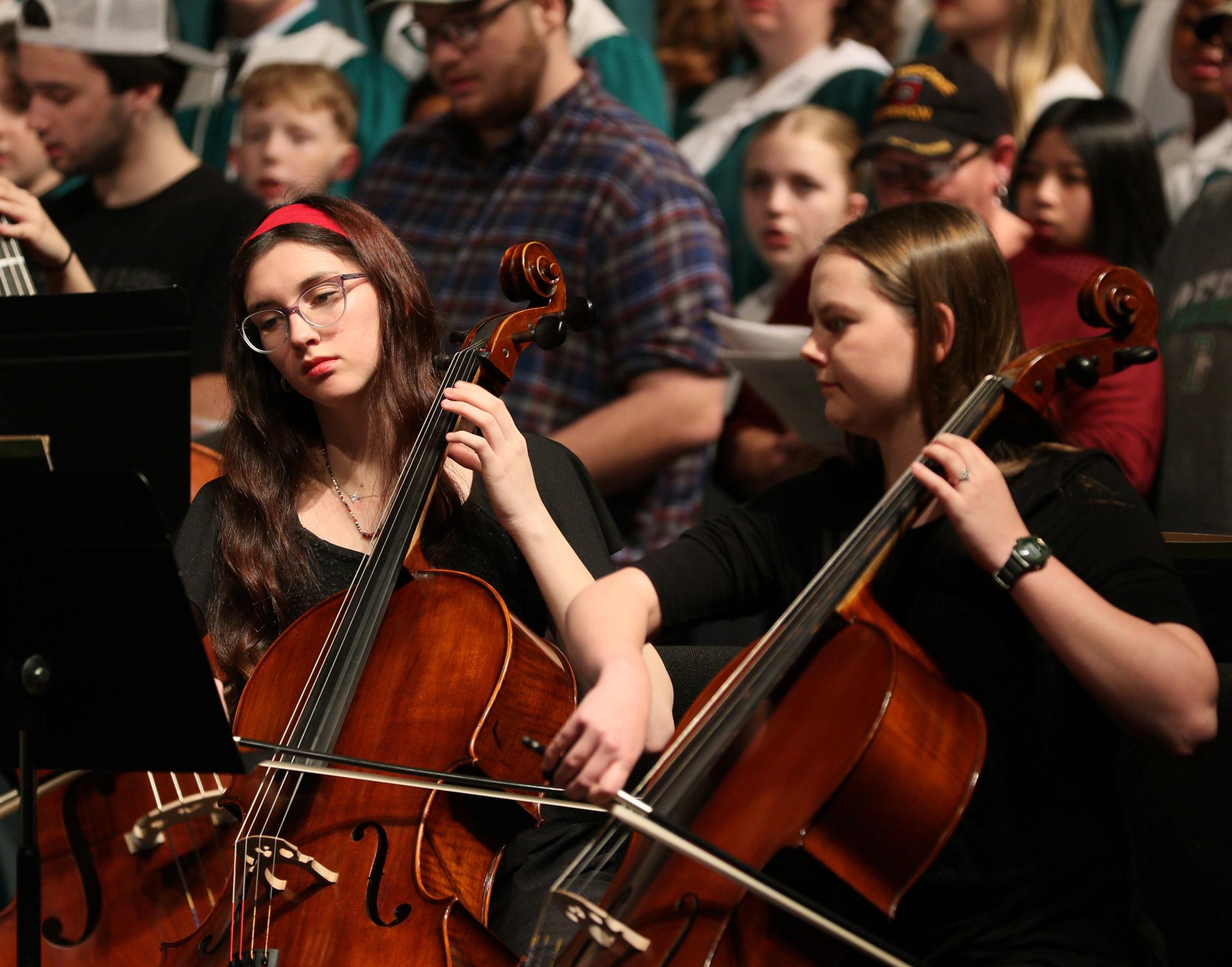 Winter choir concert (Photos by Maggie Elliott)