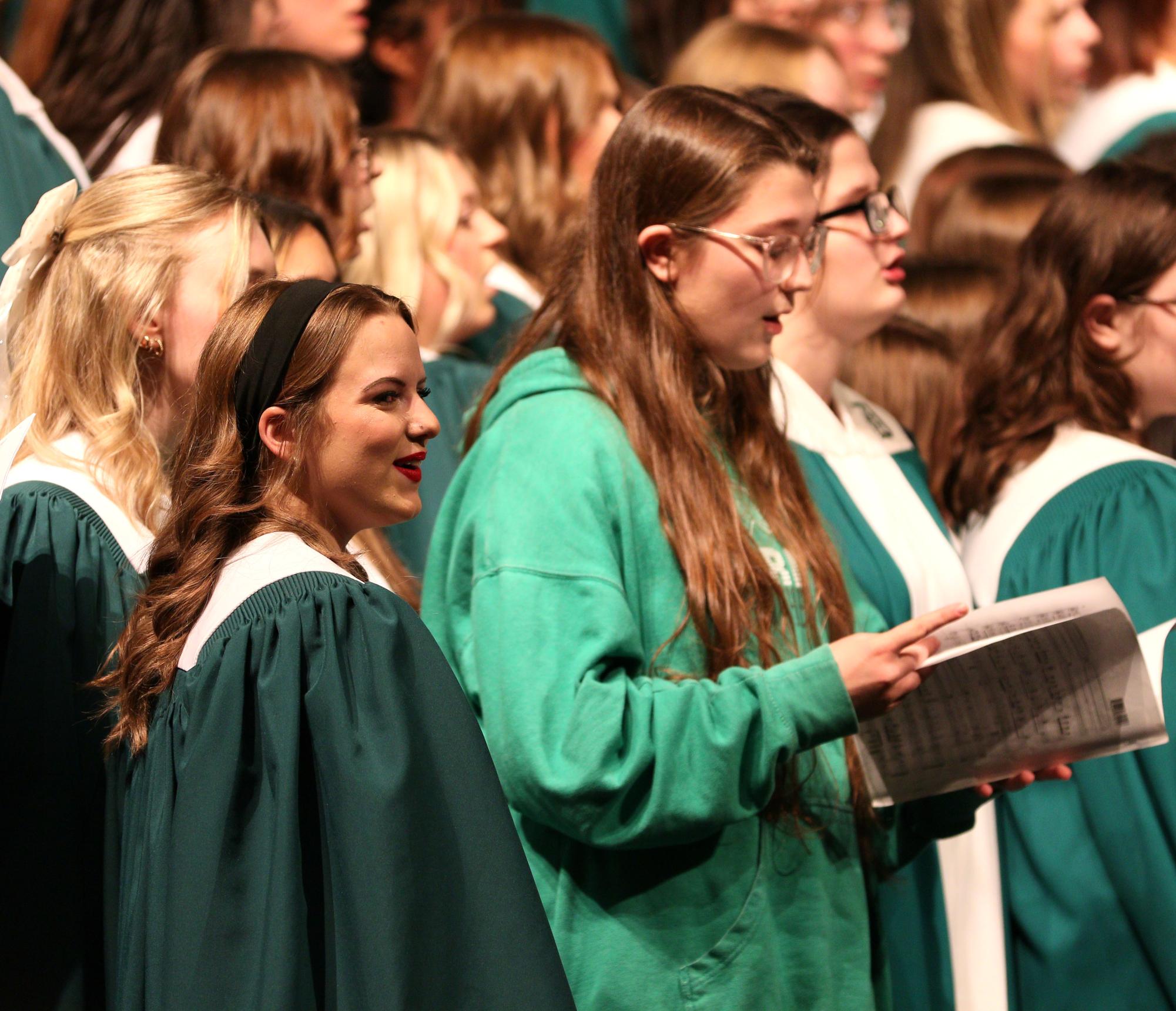 Winter choir concert (Photos by Maggie Elliott)