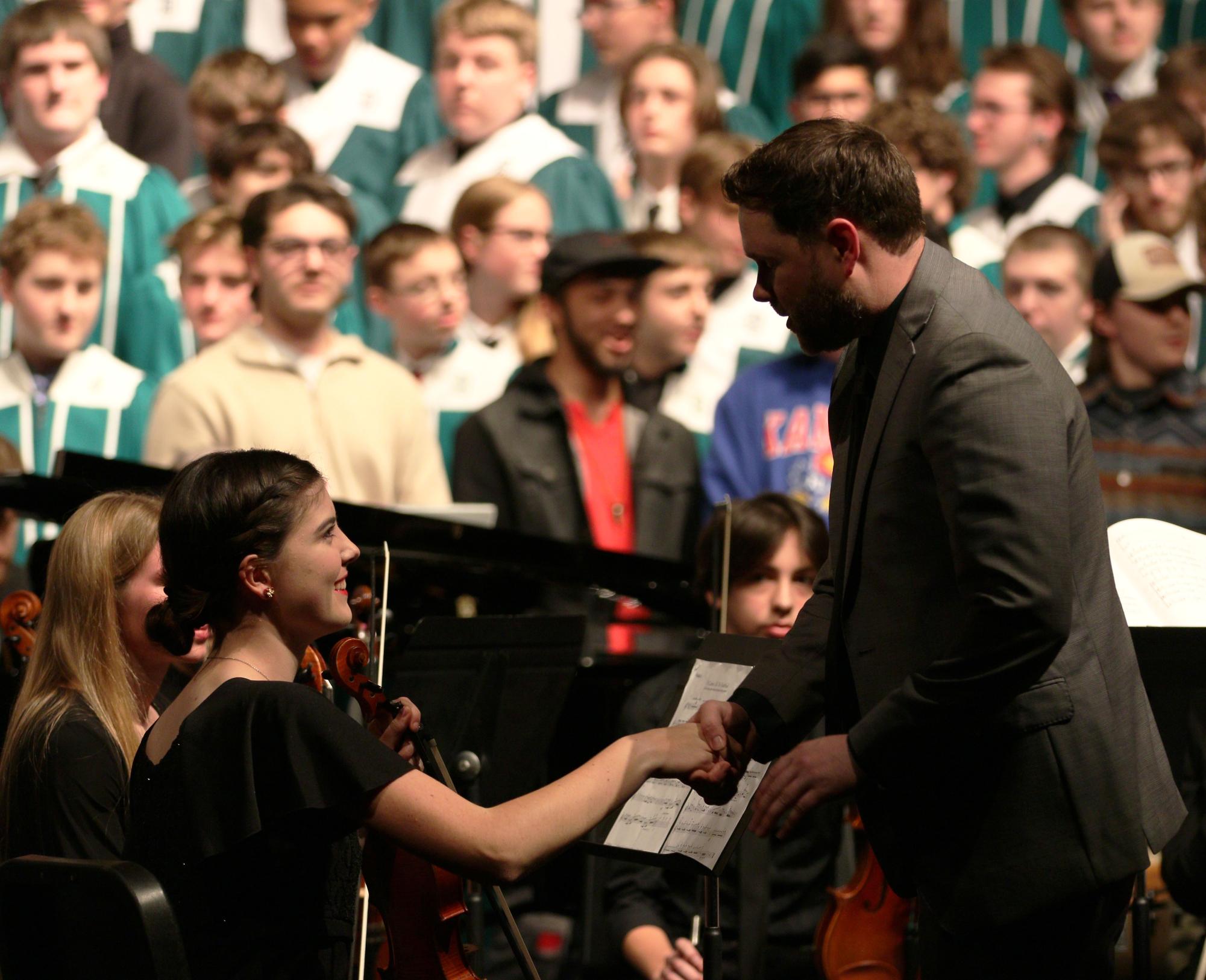 Winter choir concert (Photos by Maggie Elliott)