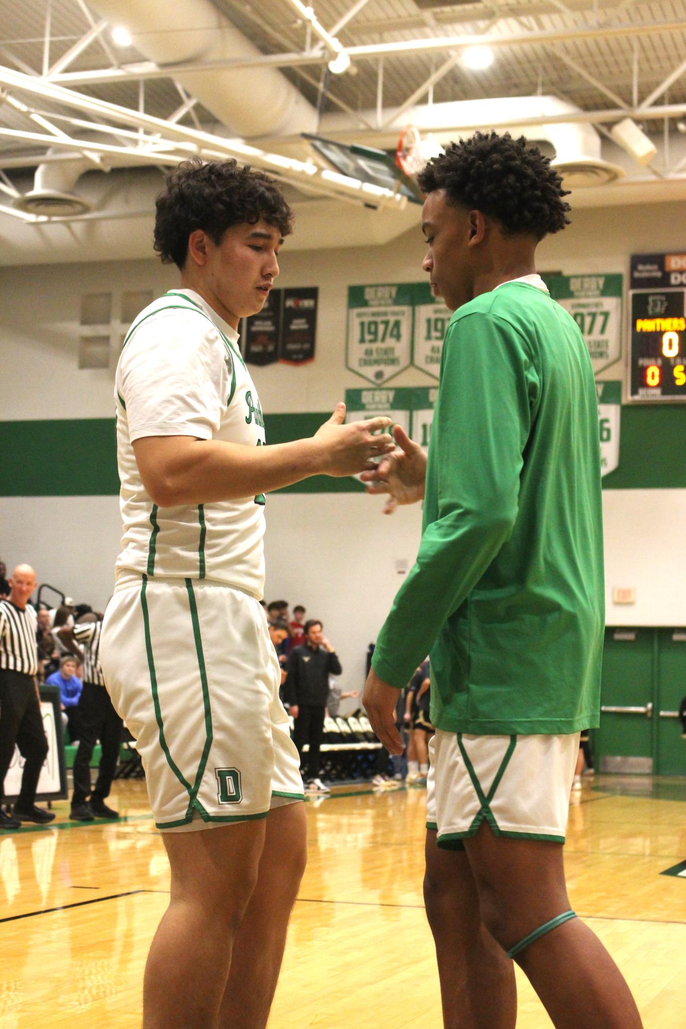 Boys varsity basketball vs. Maize south (Photos by Persephone Ivy)