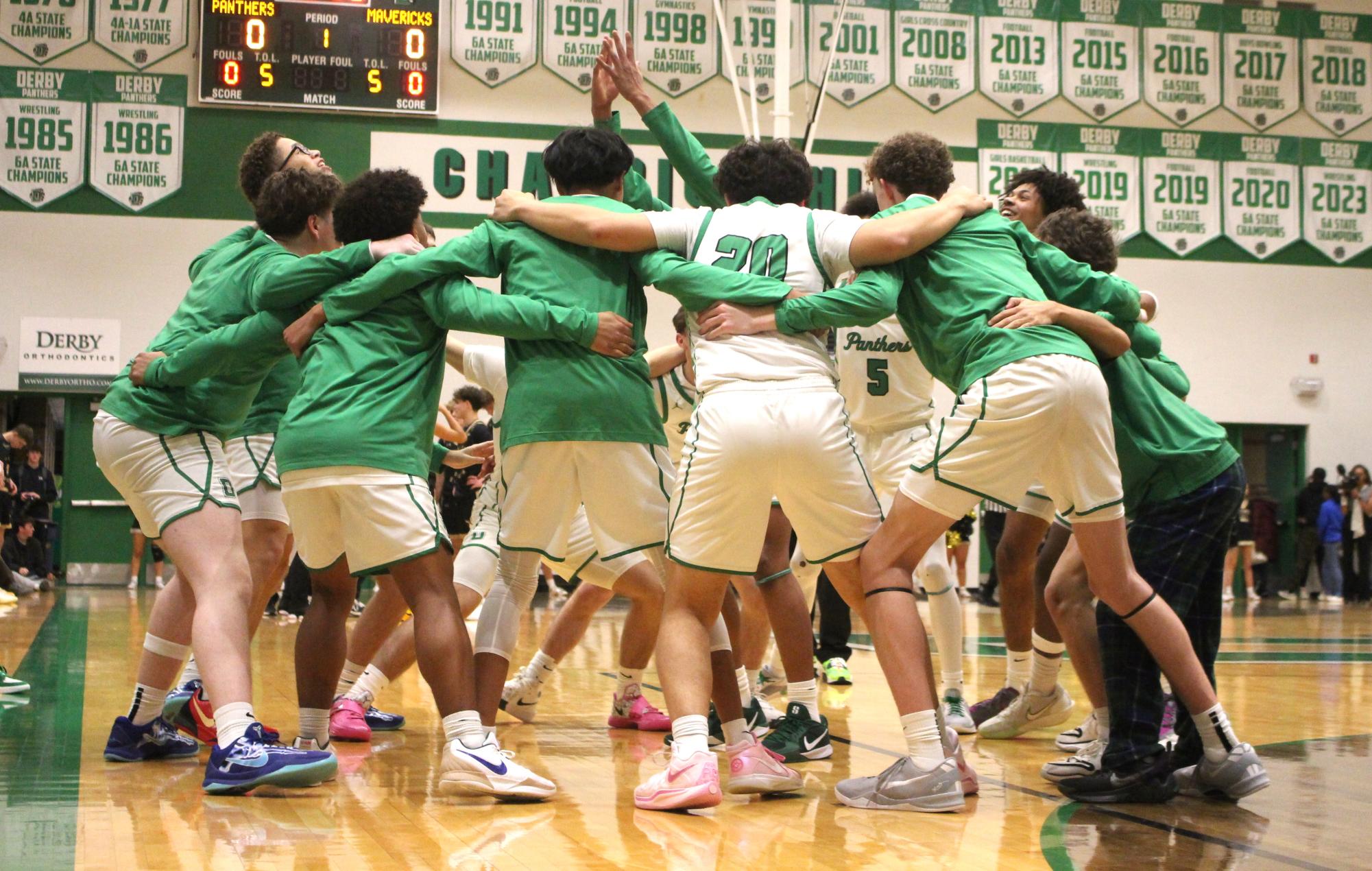 Boys varsity basketball vs. Maize south (Photos by Persephone Ivy)