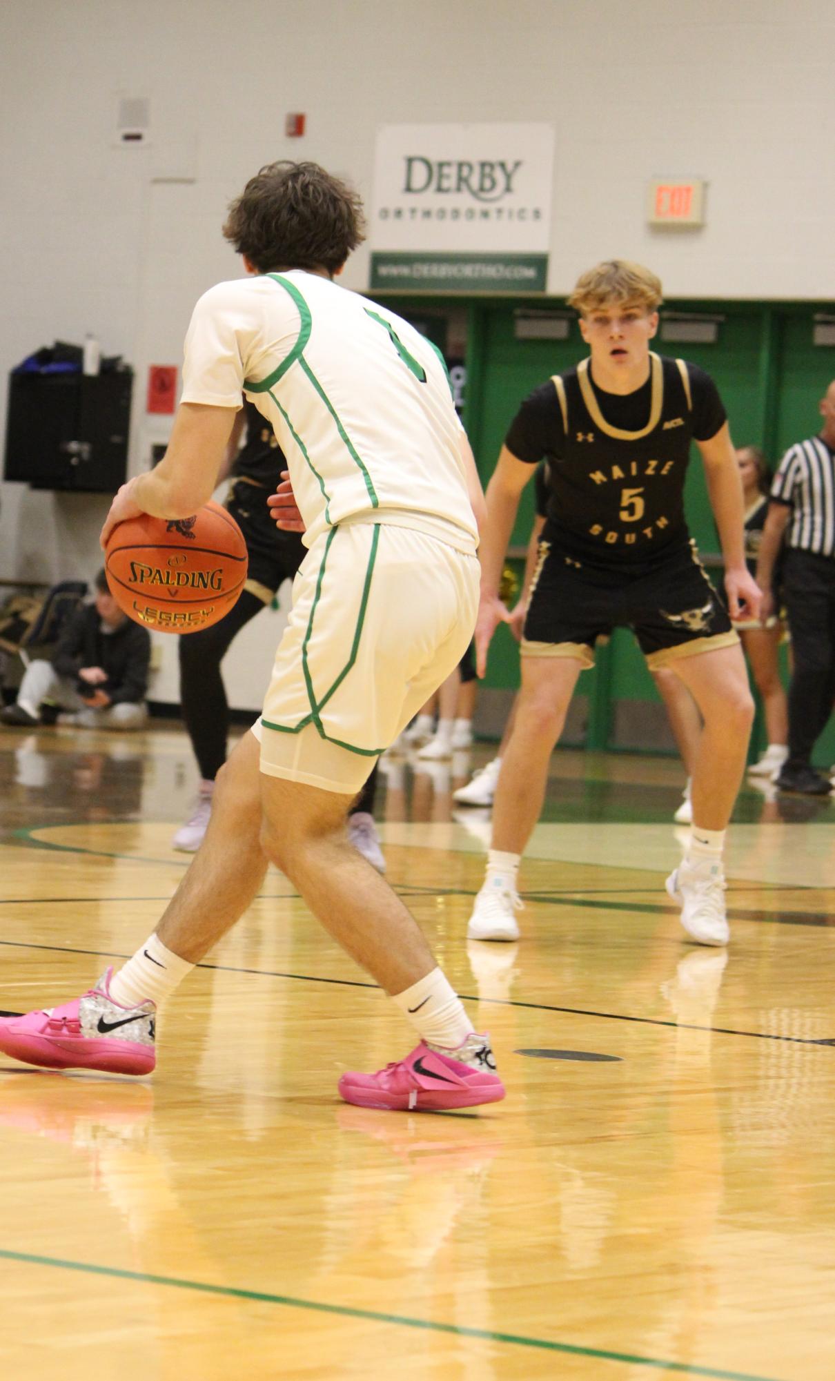 Boys varsity basketball vs. Maize south (Photos by Persephone Ivy)