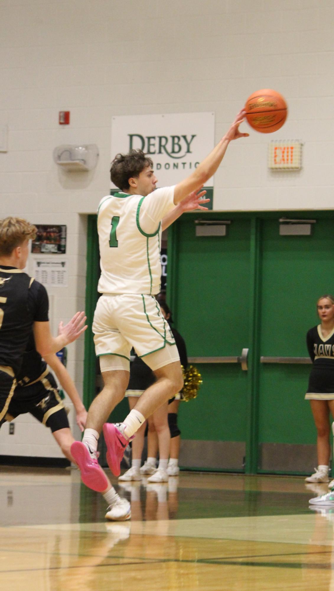 Boys varsity basketball vs. Maize south (Photos by Persephone Ivy)