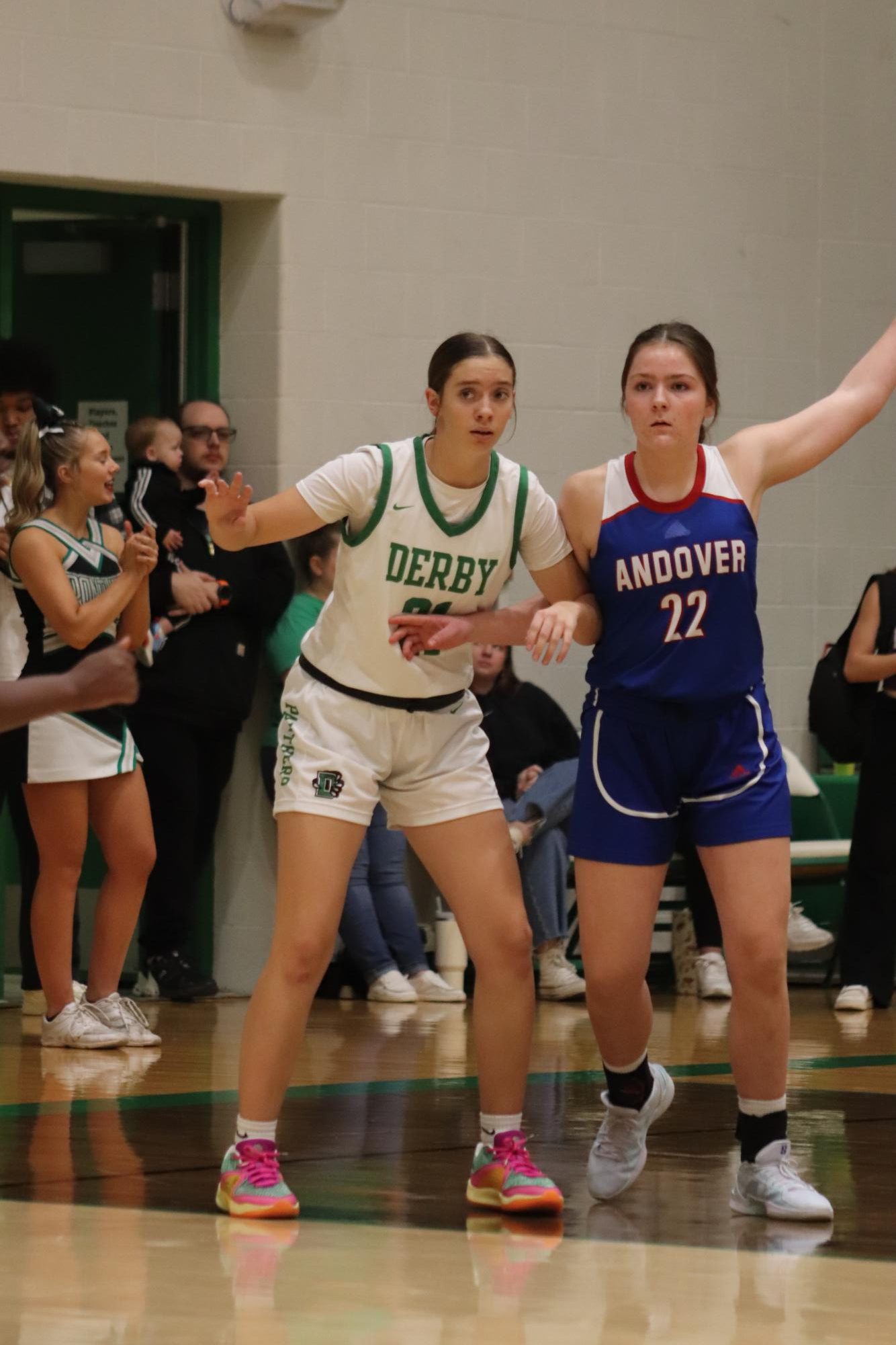 Varsity girls basketball vs Andover (photos by Emily Crowell)